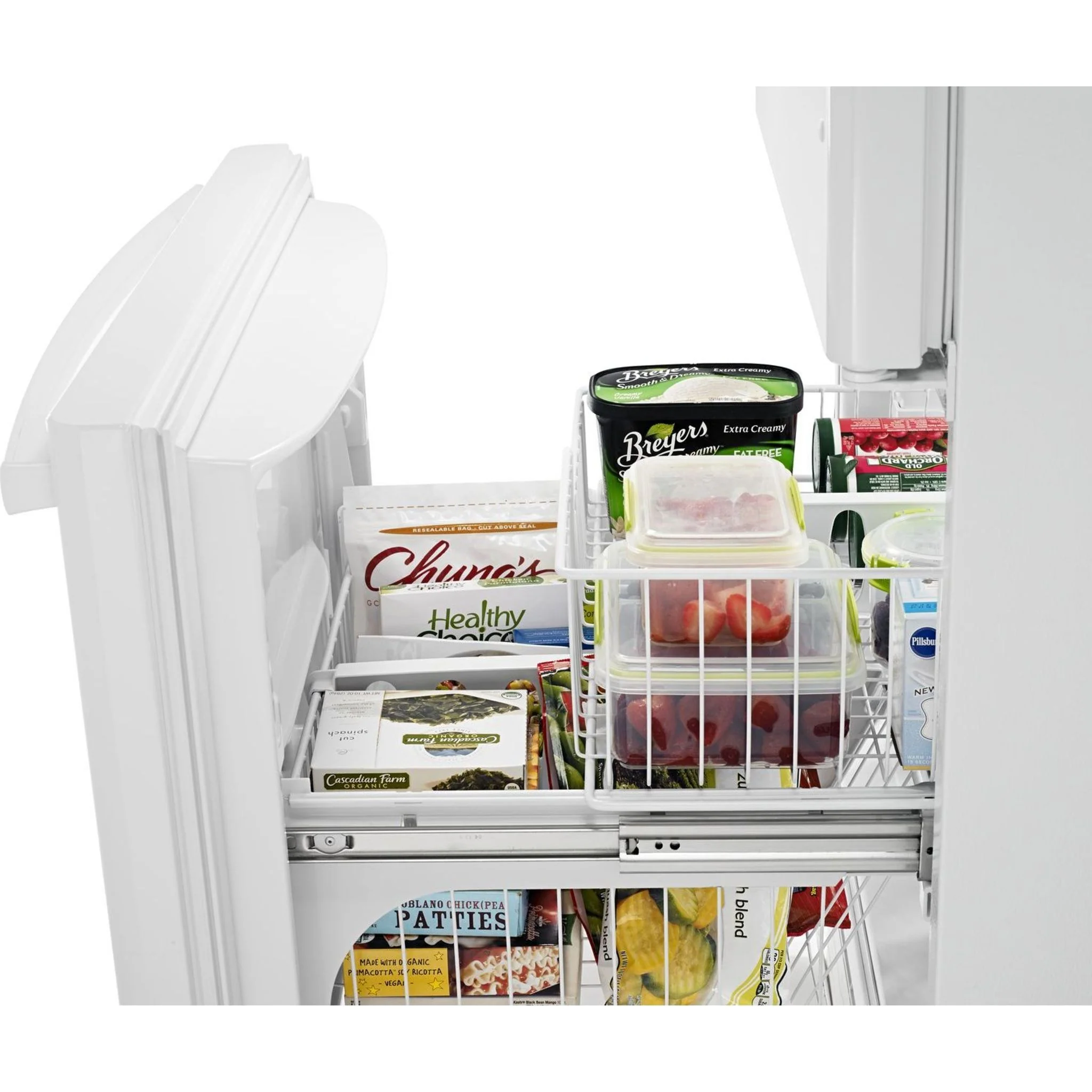 Amana 18.5 cu. ft. Bottom-Freezer Refrigerator -White (ABB1924BRW) - Image 8