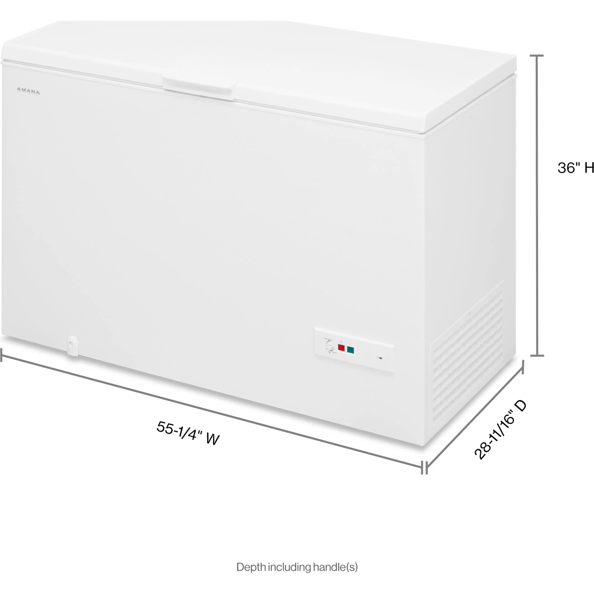 Amana 16 cu. ft. Chest Freezer -White (AZC5216LW) - Image 8