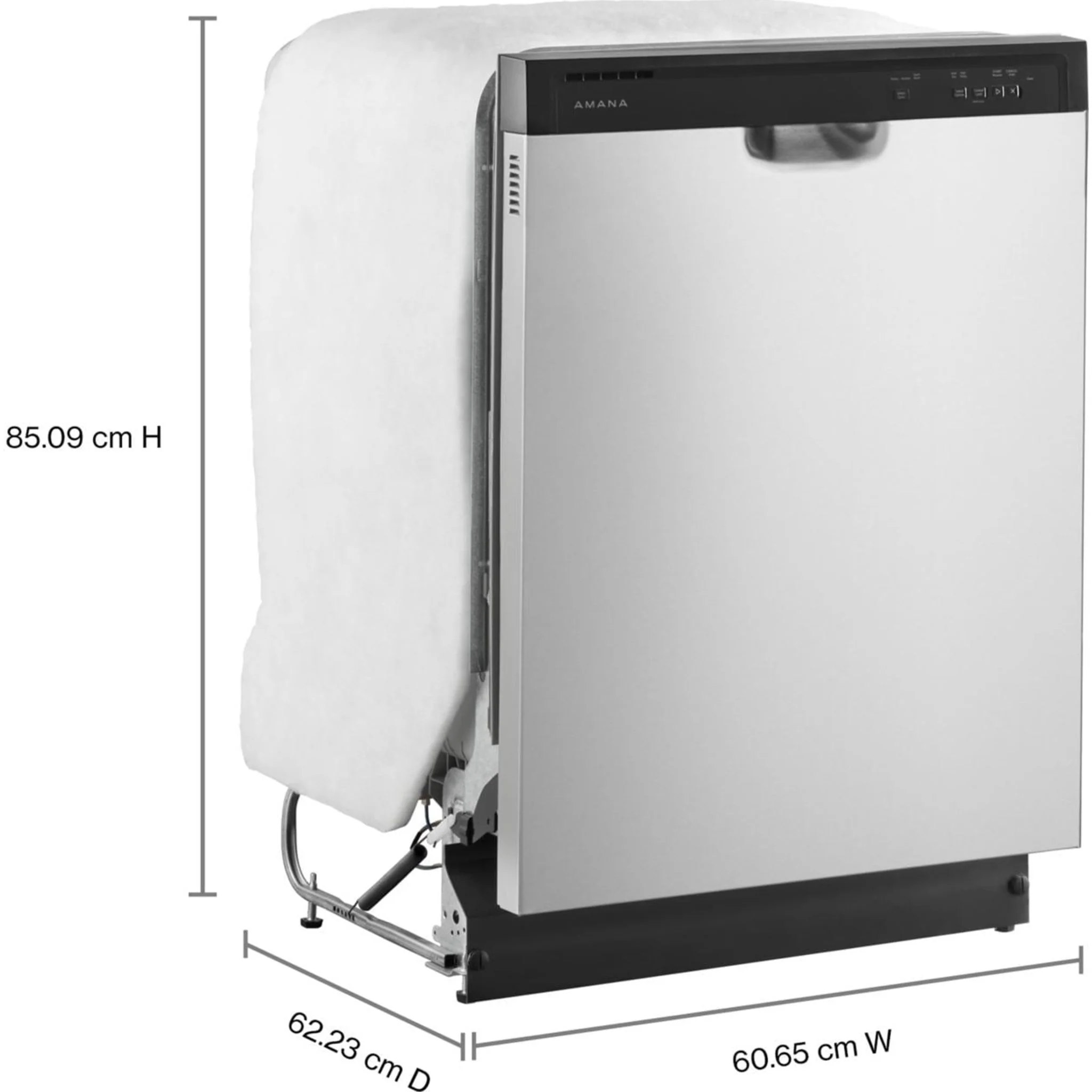 Amana Dishwasher with Midnight Interior -Stainless Steel (ADFS2524RS) - Image 11