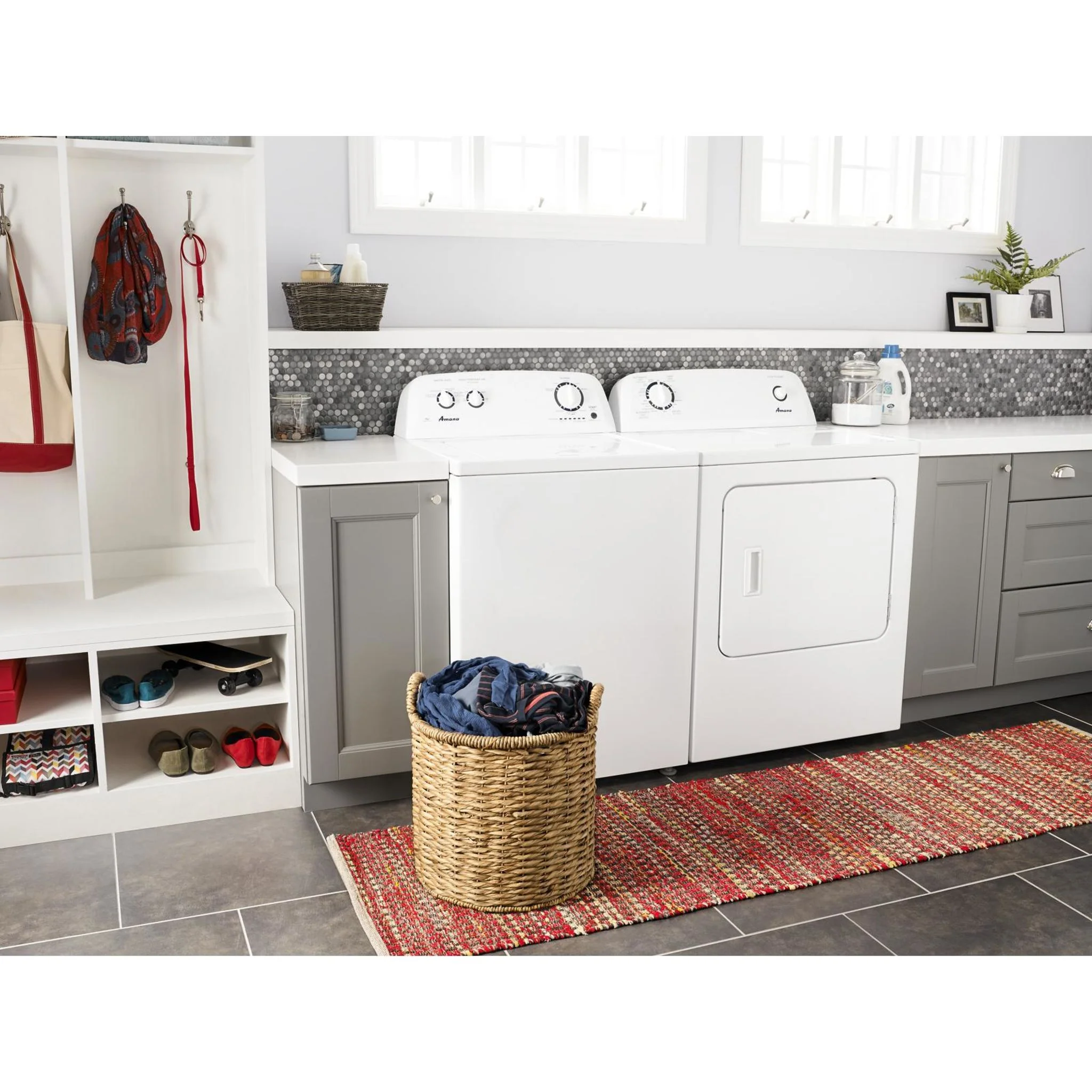 Amana 6.5 cu. ft. Top-Load Electric Dryer with Automatic Dryness Control -White (YNED4655EW) - Image 15