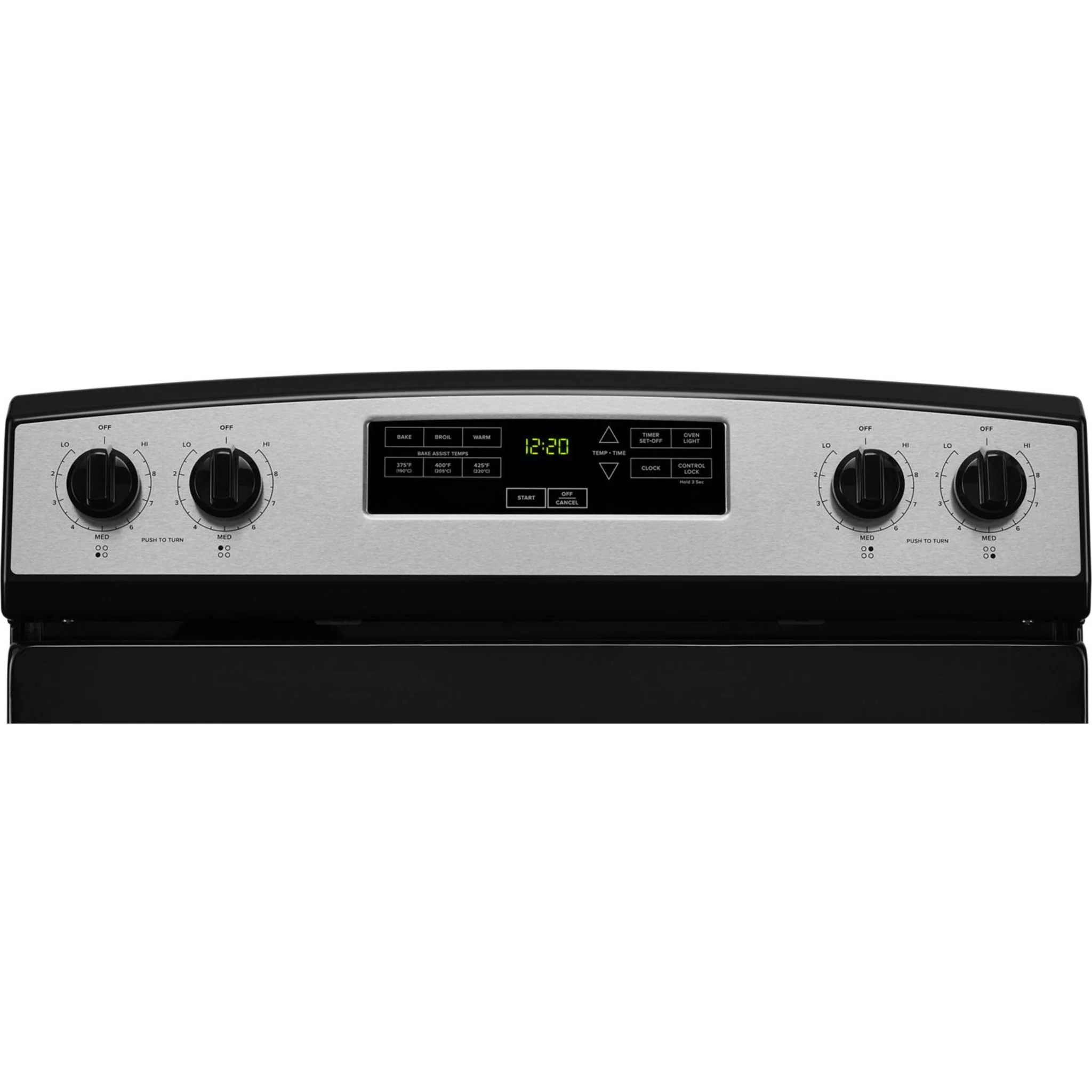 Amana 30"  Electric Range with Extra-Large Oven Window - Stainless Steel (YAER6303MMS) - Image 6