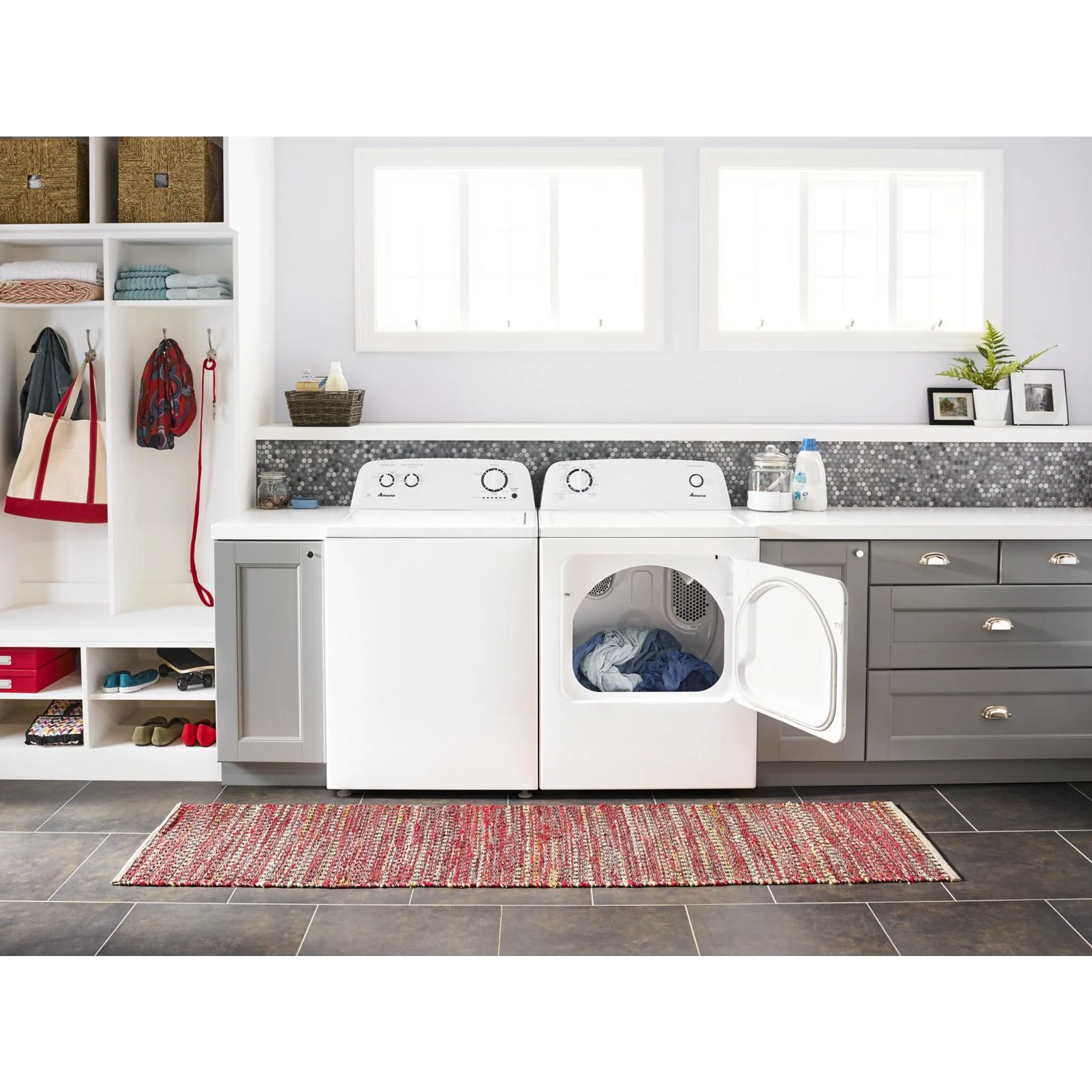 Amana 6.5 cu. ft. Top-Load Gas Dryer with Automatic Dryness Control -White (NGD4655EW) - Image 11