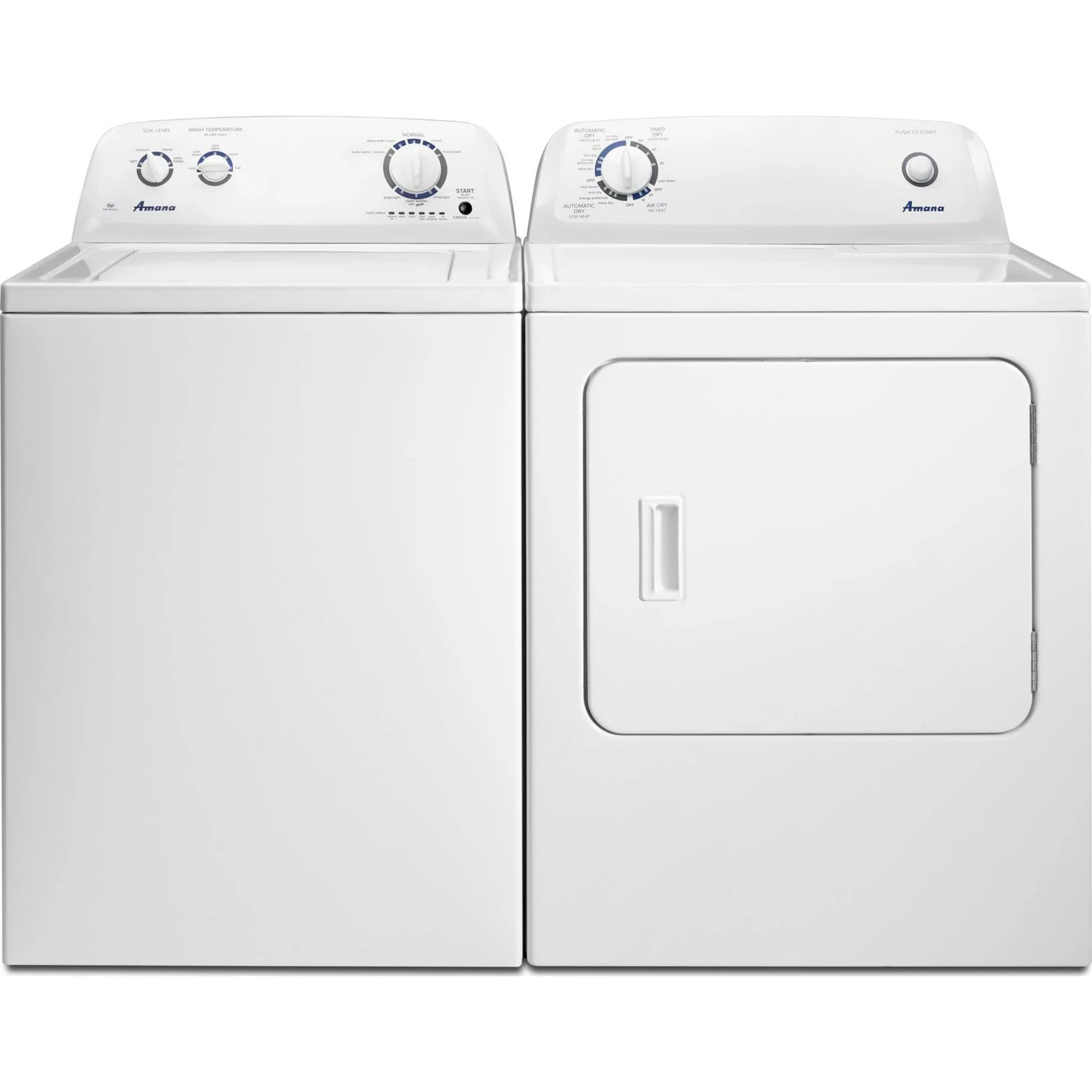 Amana 6.5 cu. ft. Top-Load Gas Dryer with Automatic Dryness Control -White (NGD4655EW) - Image 9