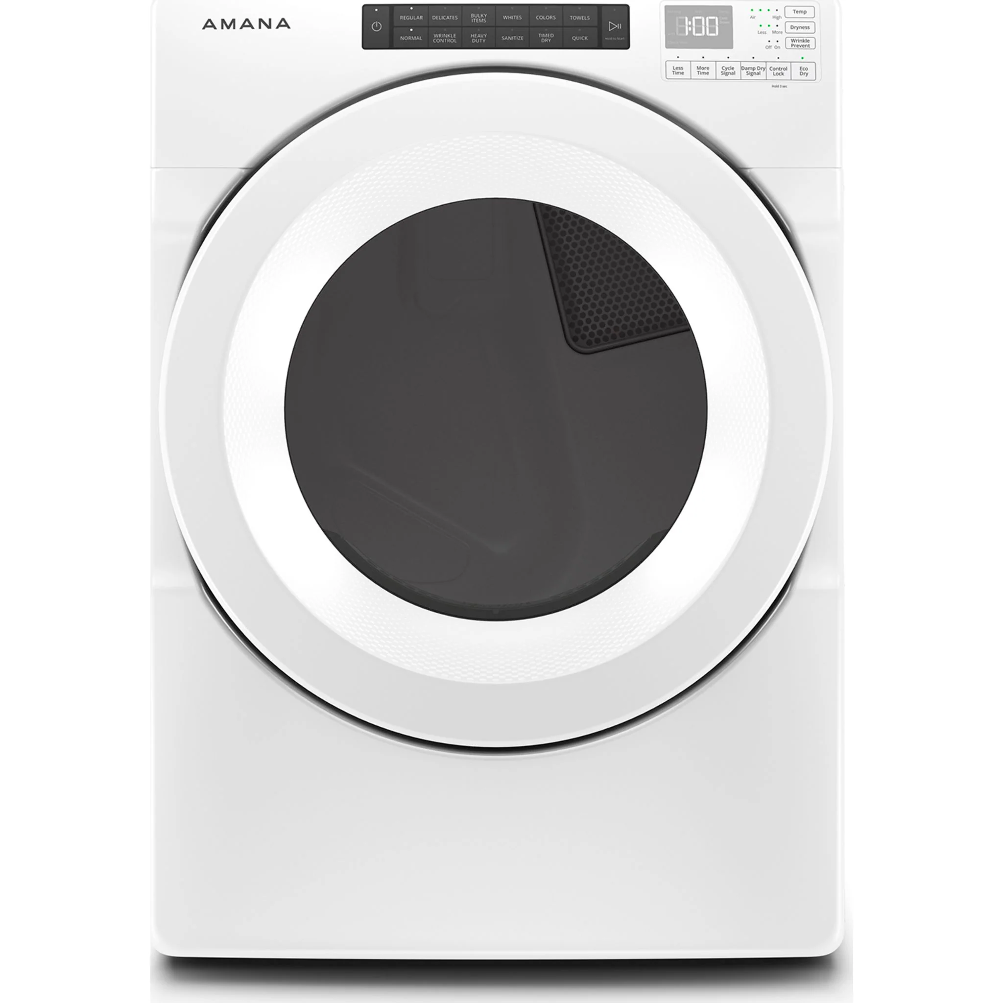 Amana GasS 7.4 cu. ft. 12 Cycles 4 Temperatures Powder Coated Drum Energy Star - White (NGD5800HW) - Image 10