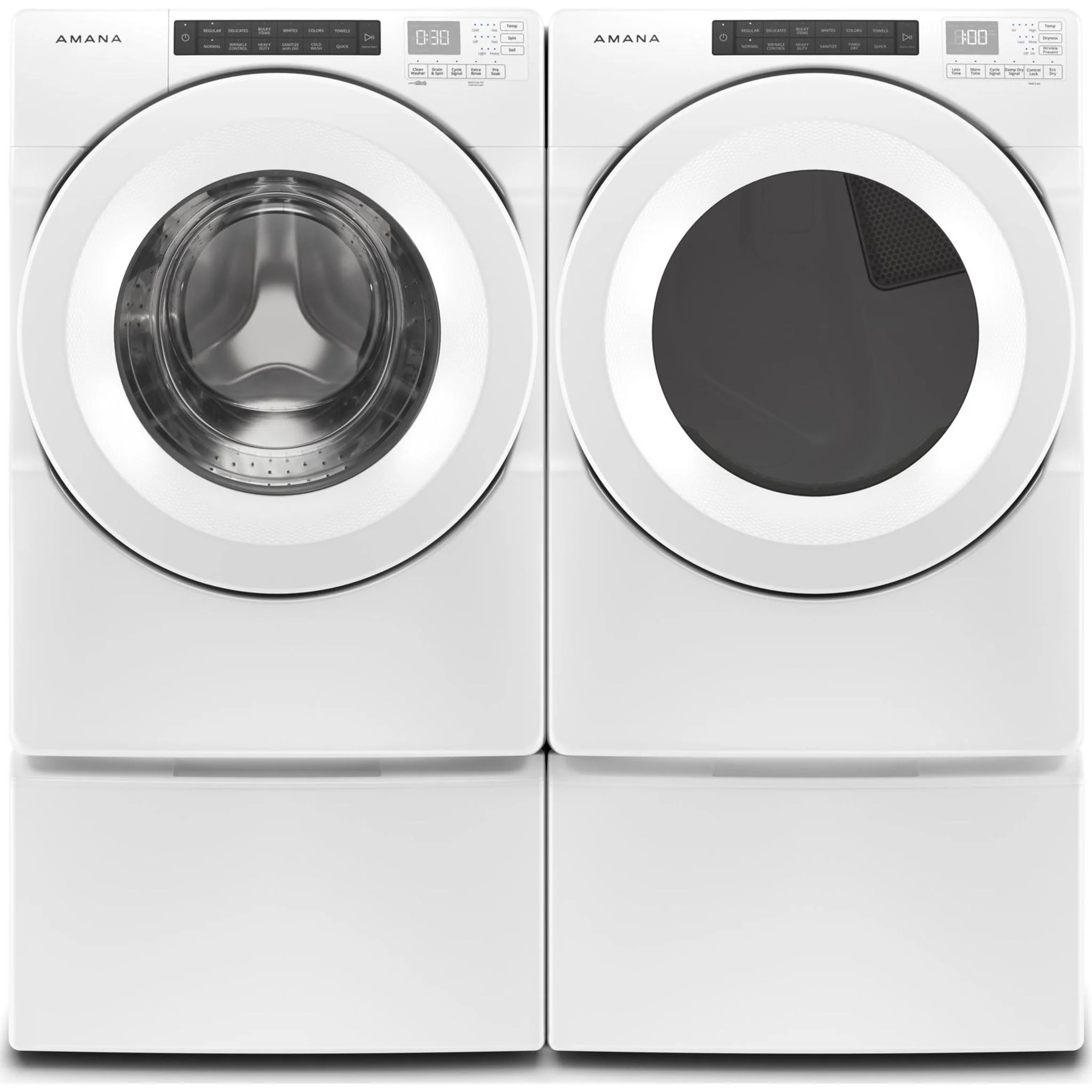 Amana GasS 7.4 cu. ft. 12 Cycles 4 Temperatures Powder Coated Drum Energy Star - White (NGD5800HW) - Image 17