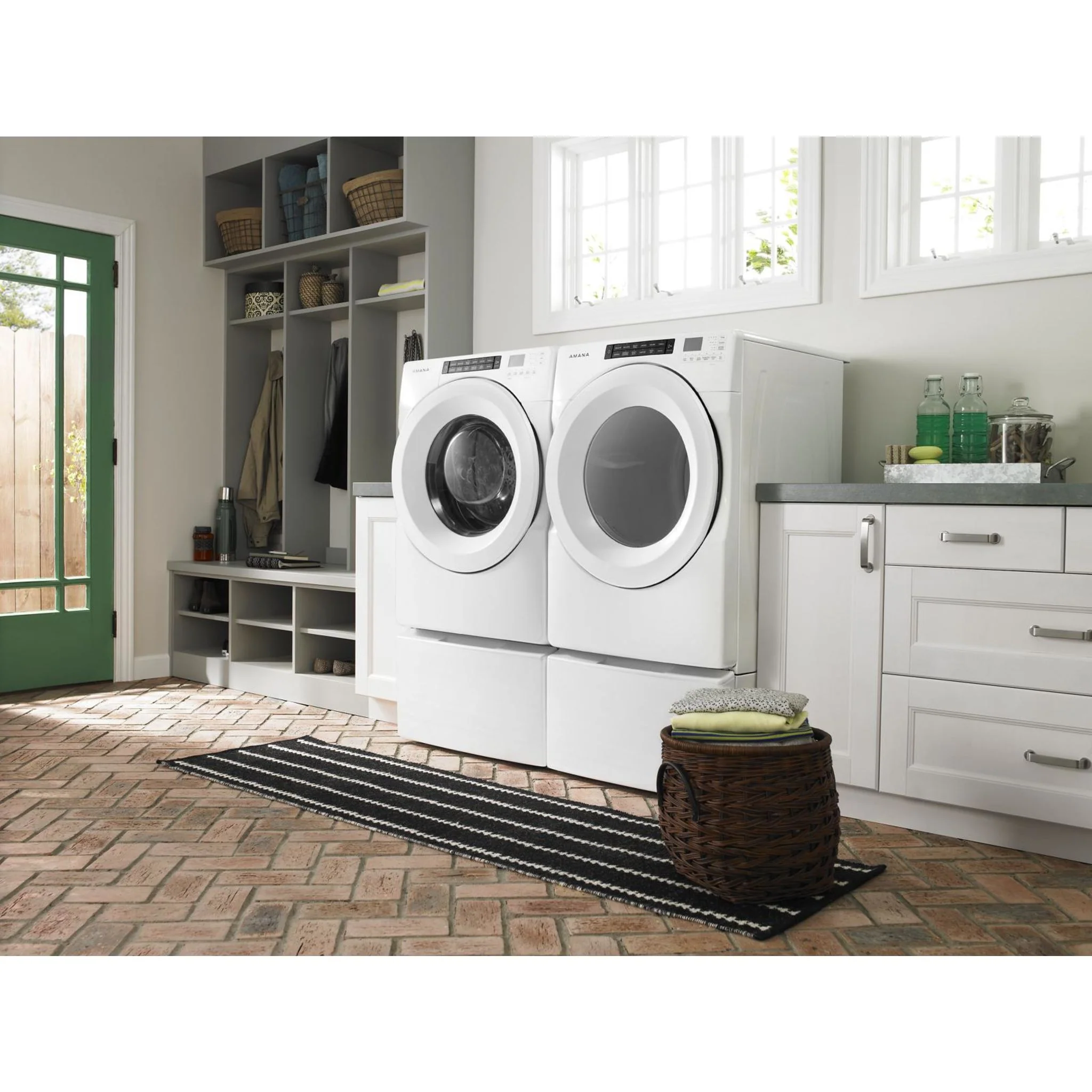 Amana GasS 7.4 cu. ft. 12 Cycles 4 Temperatures Powder Coated Drum Energy Star - White (NGD5800HW) - Image 4