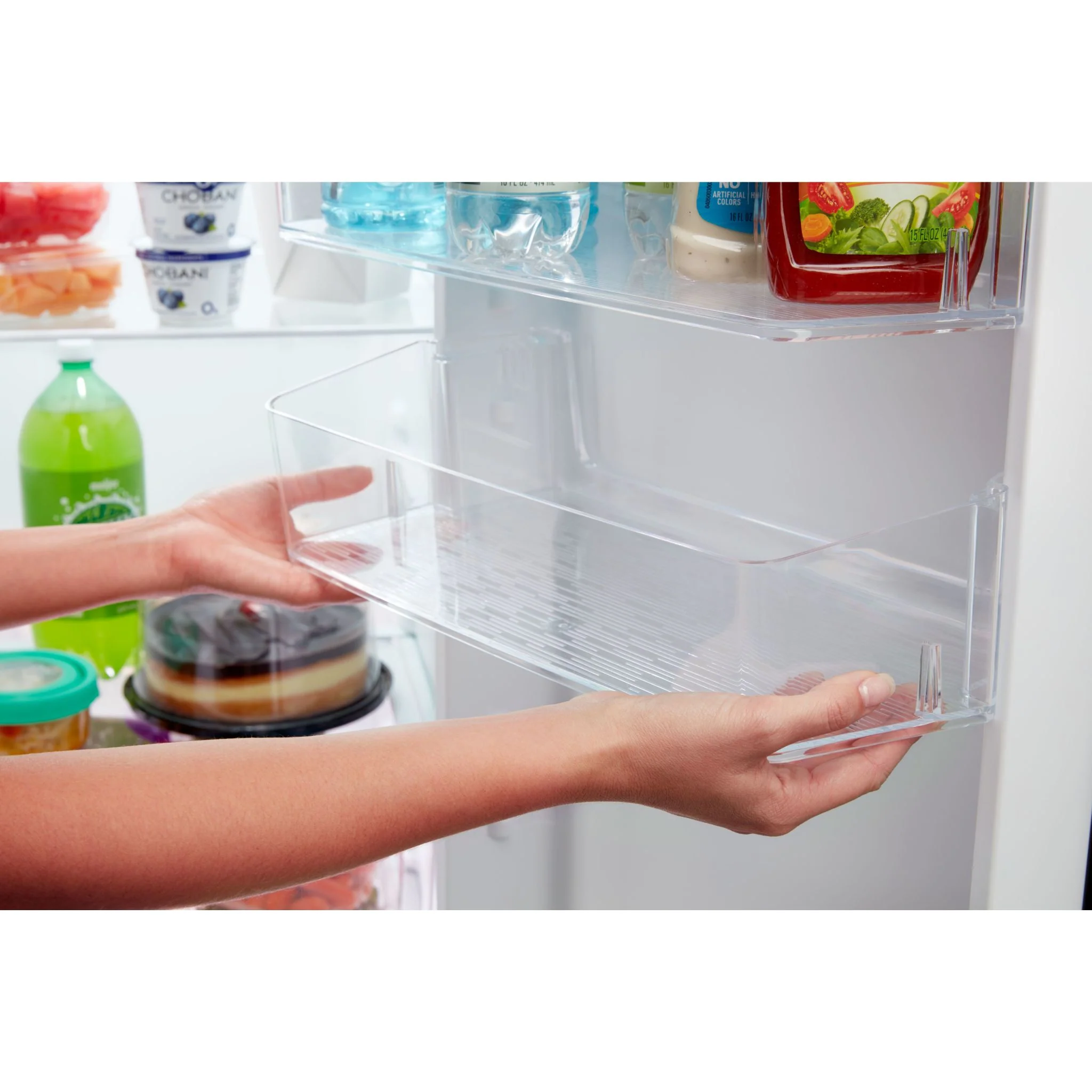 Amana 33-inch Side-by-Side Refrigerator with Dual Pad External Ice and Water Dispenser -Stainless Steel (ASI2175GRS) - Image 14