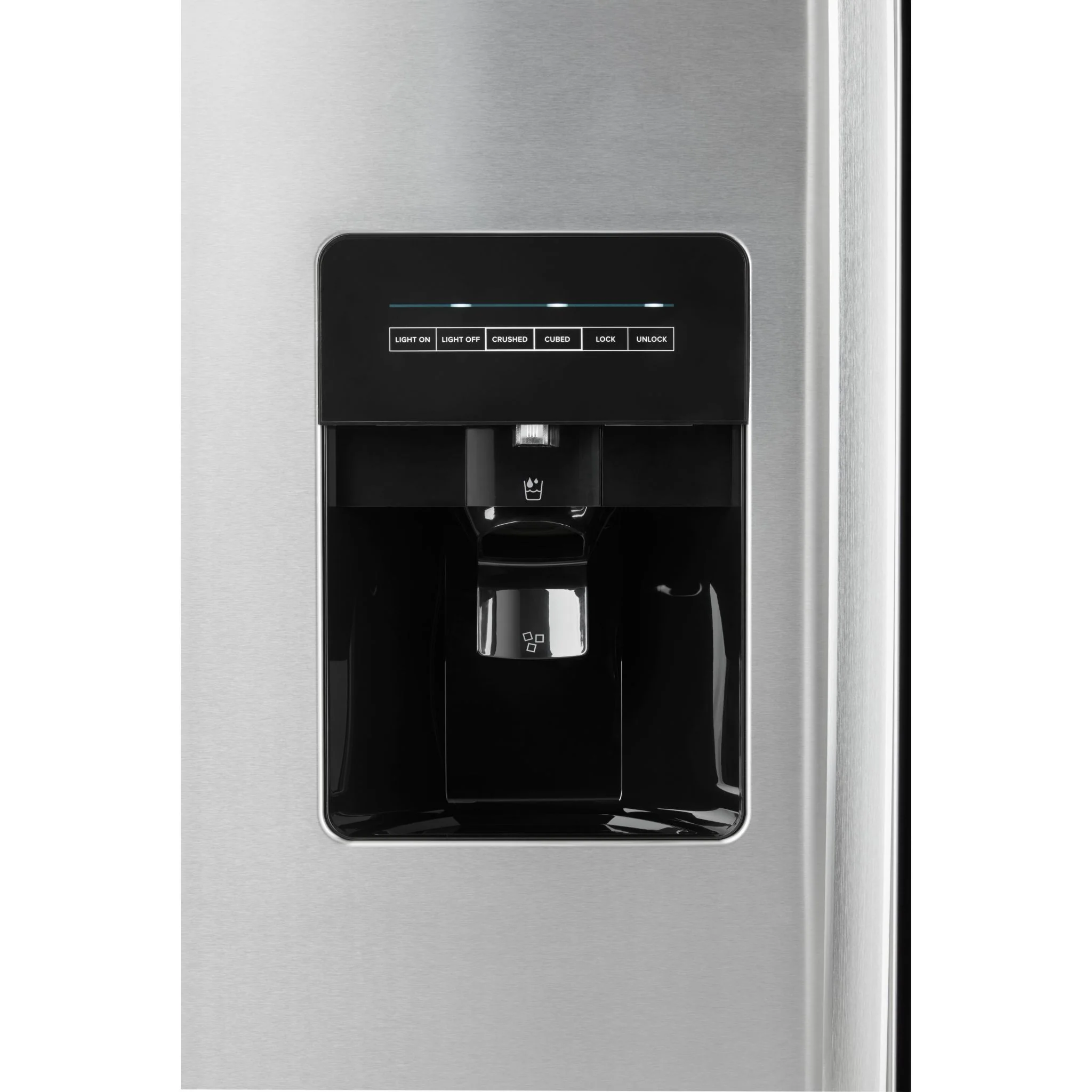 Amana 33-inch Side-by-Side Refrigerator with Dual Pad External Ice and Water Dispenser -Stainless Steel (ASI2175GRS) - Image 2