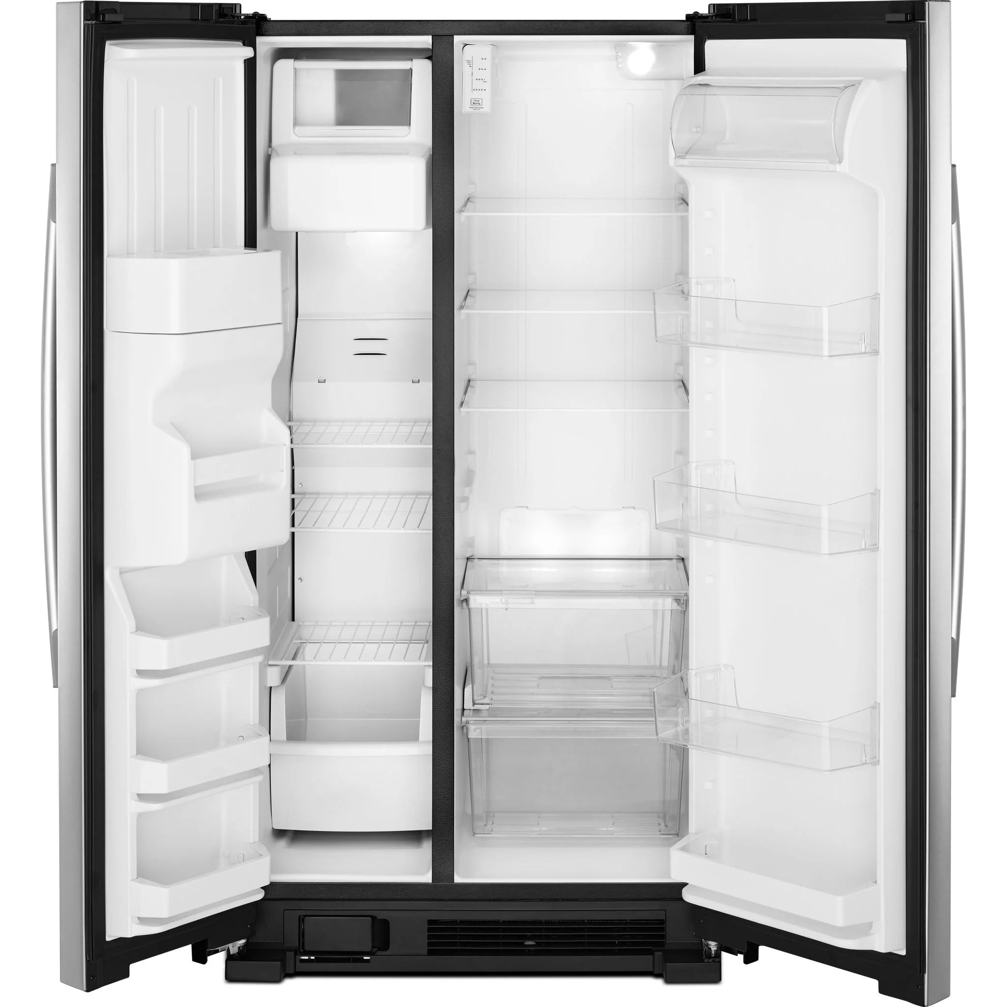 Amana 33-inch Side-by-Side Refrigerator with Dual Pad External Ice and Water Dispenser -Stainless Steel (ASI2175GRS) - Image 6