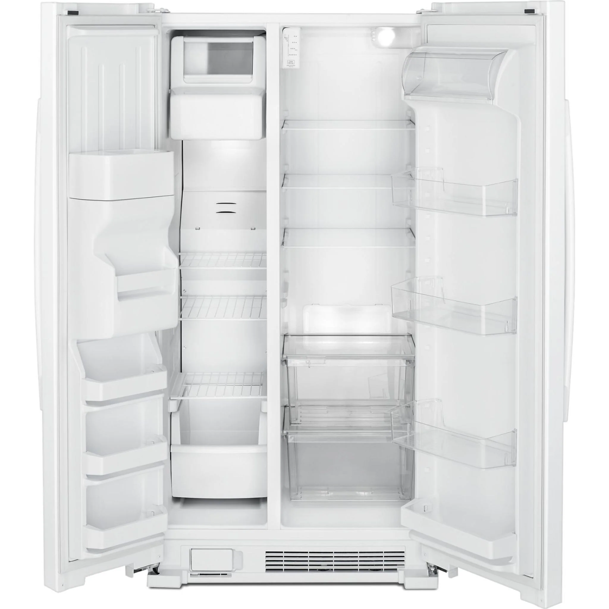 Amana 33-inch Side-by-Side Refrigerator with Dual Pad External Ice and Water Dispenser -White (ASI2175GRW) - Image 14