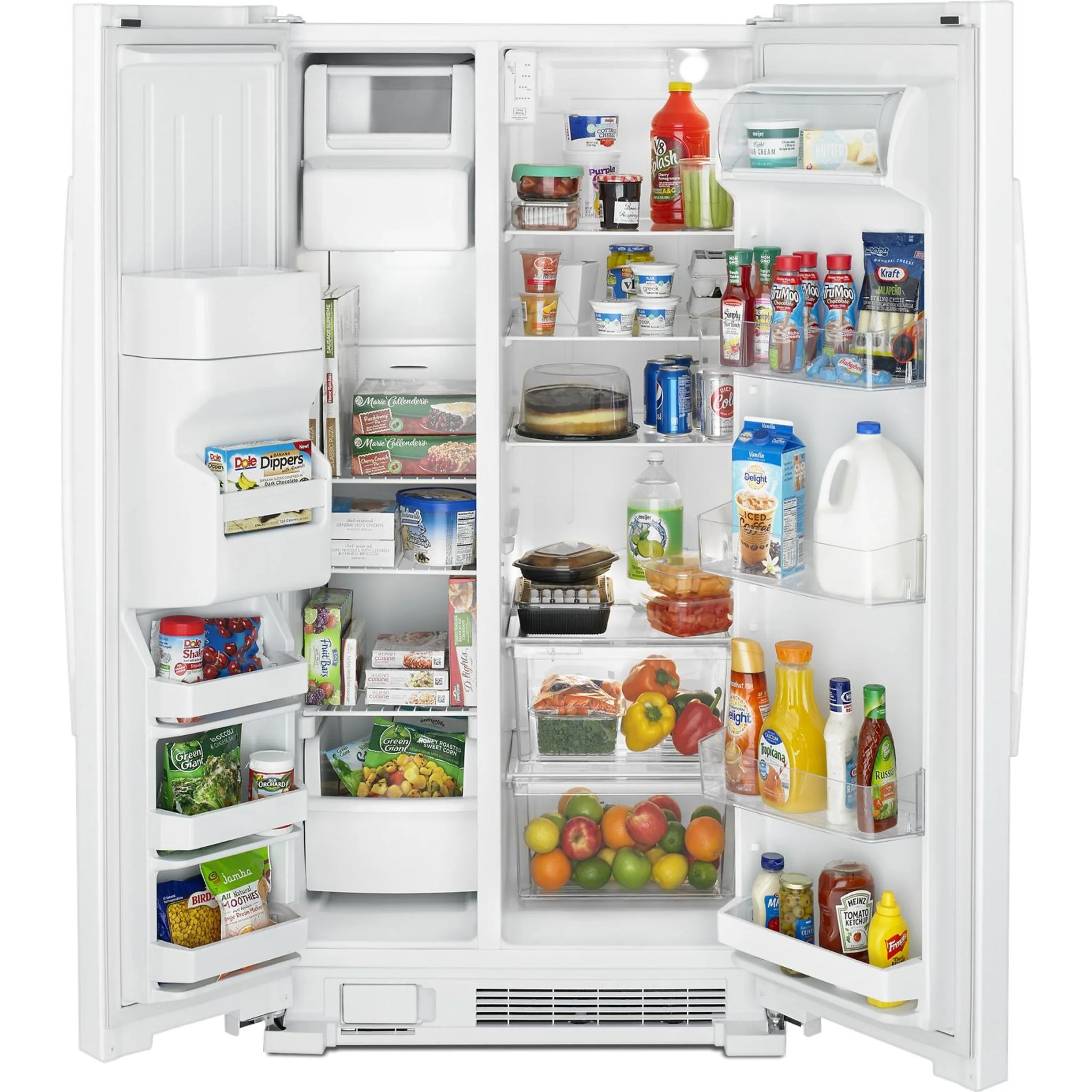 Amana 33-inch Side-by-Side Refrigerator with Dual Pad External Ice and Water Dispenser -White (ASI2175GRW) - Image 19