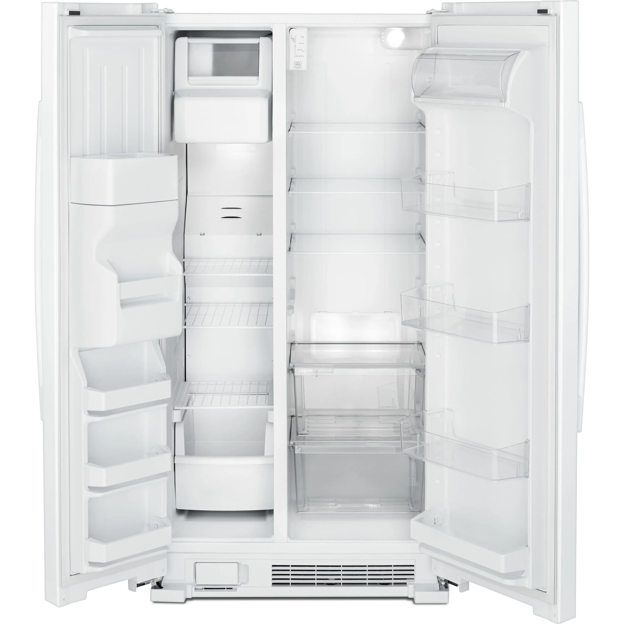 Amana 33-inch Side-by-Side Refrigerator with Dual Pad External Ice and Water Dispenser -White (ASI2175GRW) - Image 2
