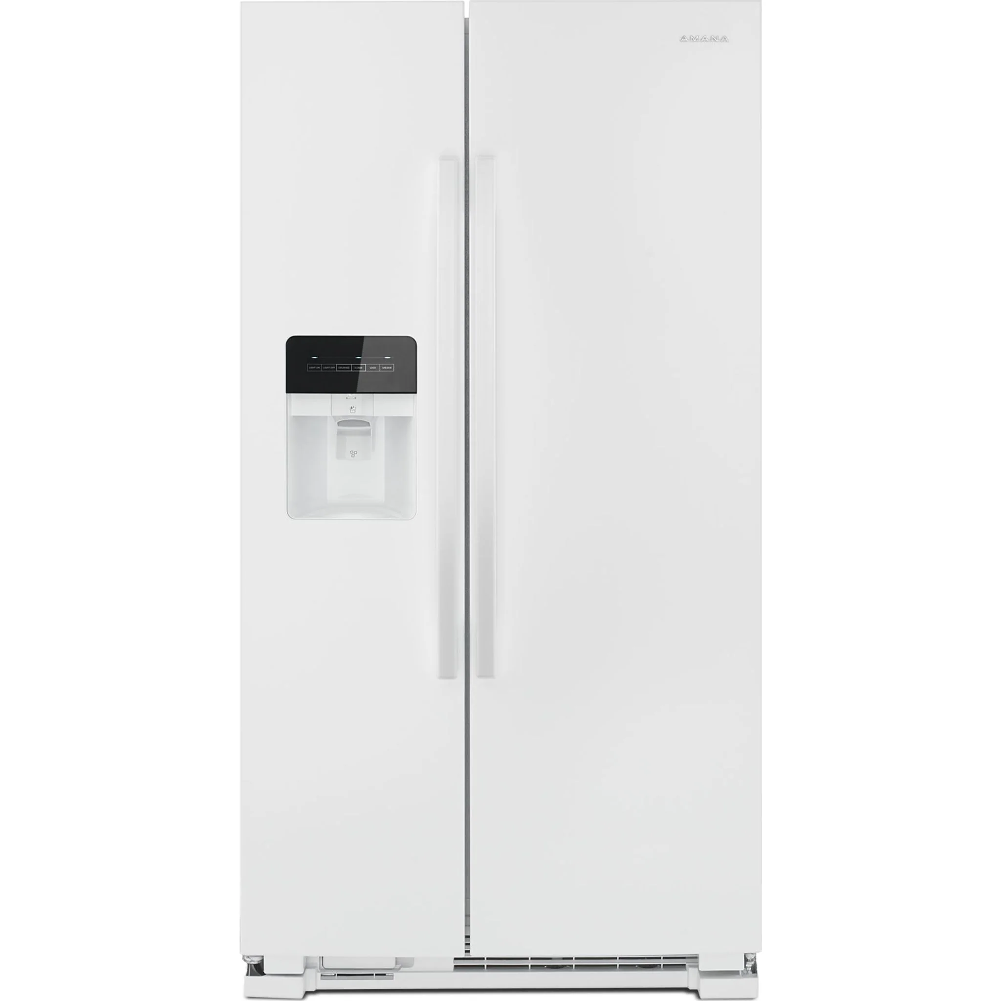 Amana 33-inch Side-by-Side Refrigerator with Dual Pad External Ice and Water Dispenser -White (ASI2175GRW) - Image 5