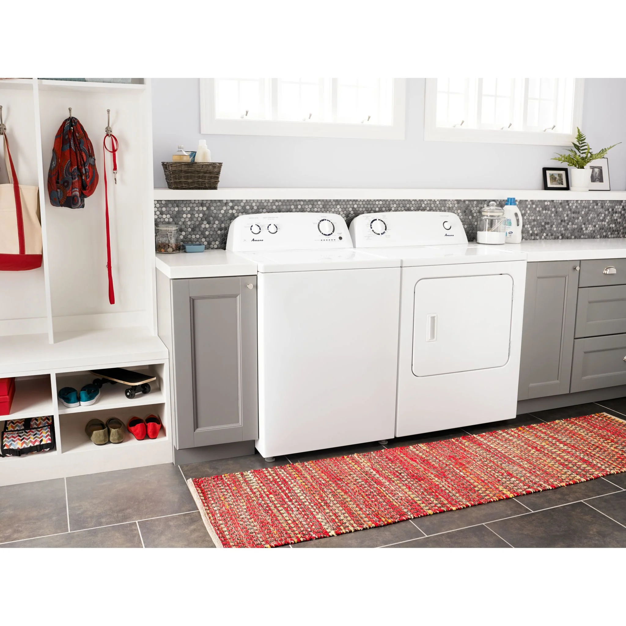 Amana Top Load Pair (AMN1444376K) - White - Image 3