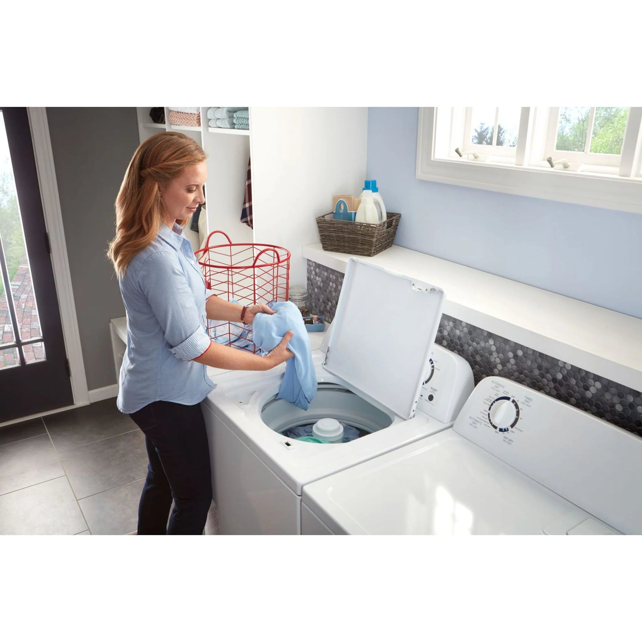 Amana  4.0 cu. ft. Top-Load Washer with Dual Action Agitator -White (NTW4516FW) - Image 13