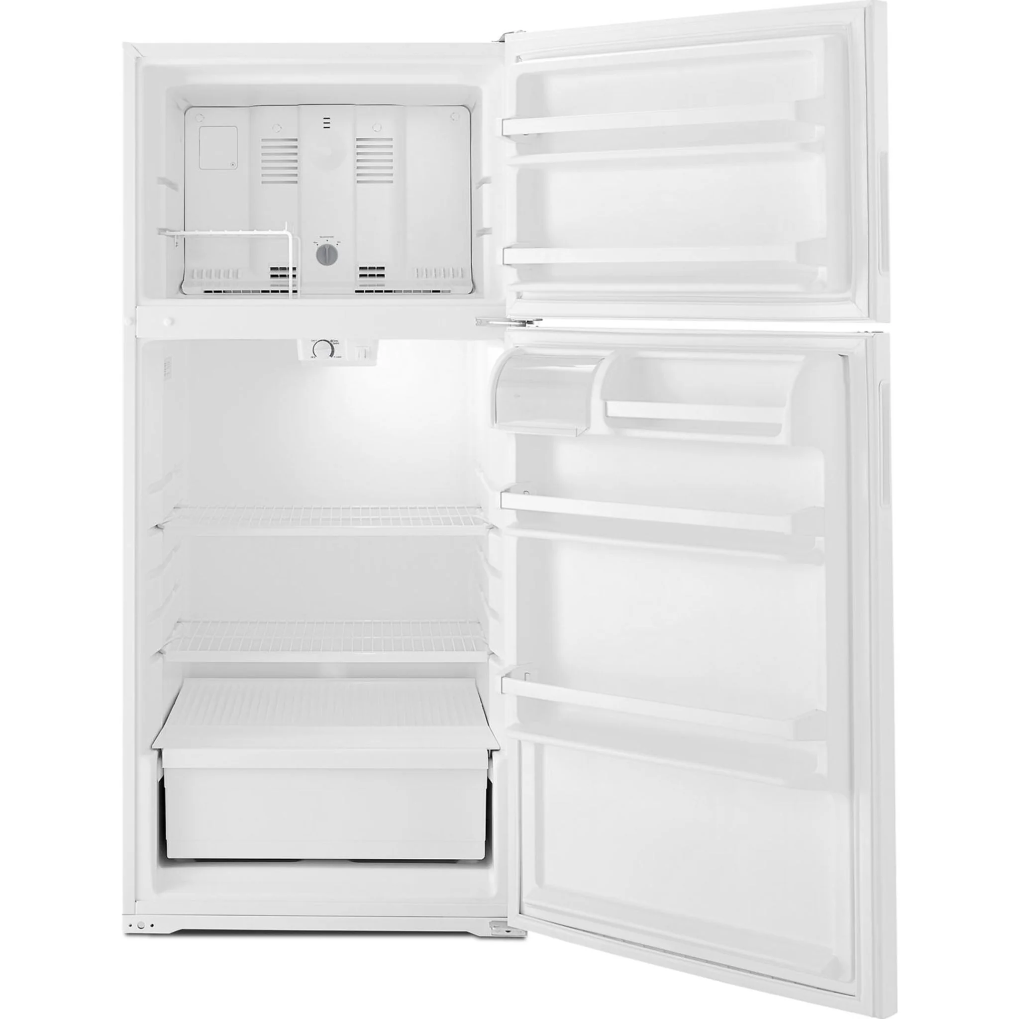 Amana 14 cu. ft. Top-Freezer Refrigerator with Flexible Storage Options -White (ART104TFDW) - Image 22