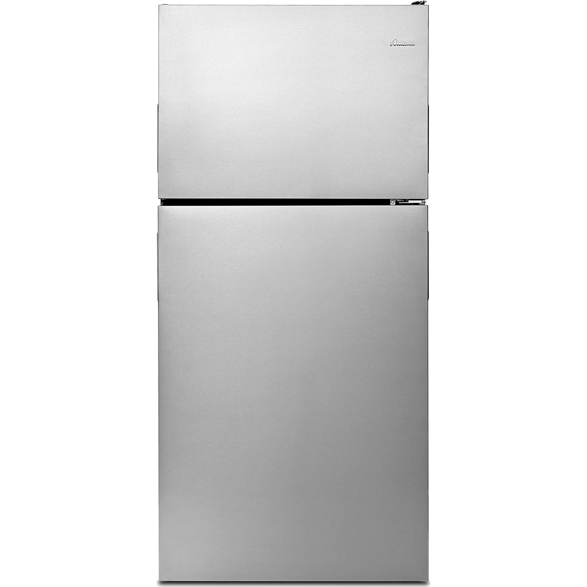 Amana 30-inch Wide Top-Freezer Refrigerator with Glass Shelves  - 18 cu. ft. -Stainless Steel (ART318FFDS) - Image 23