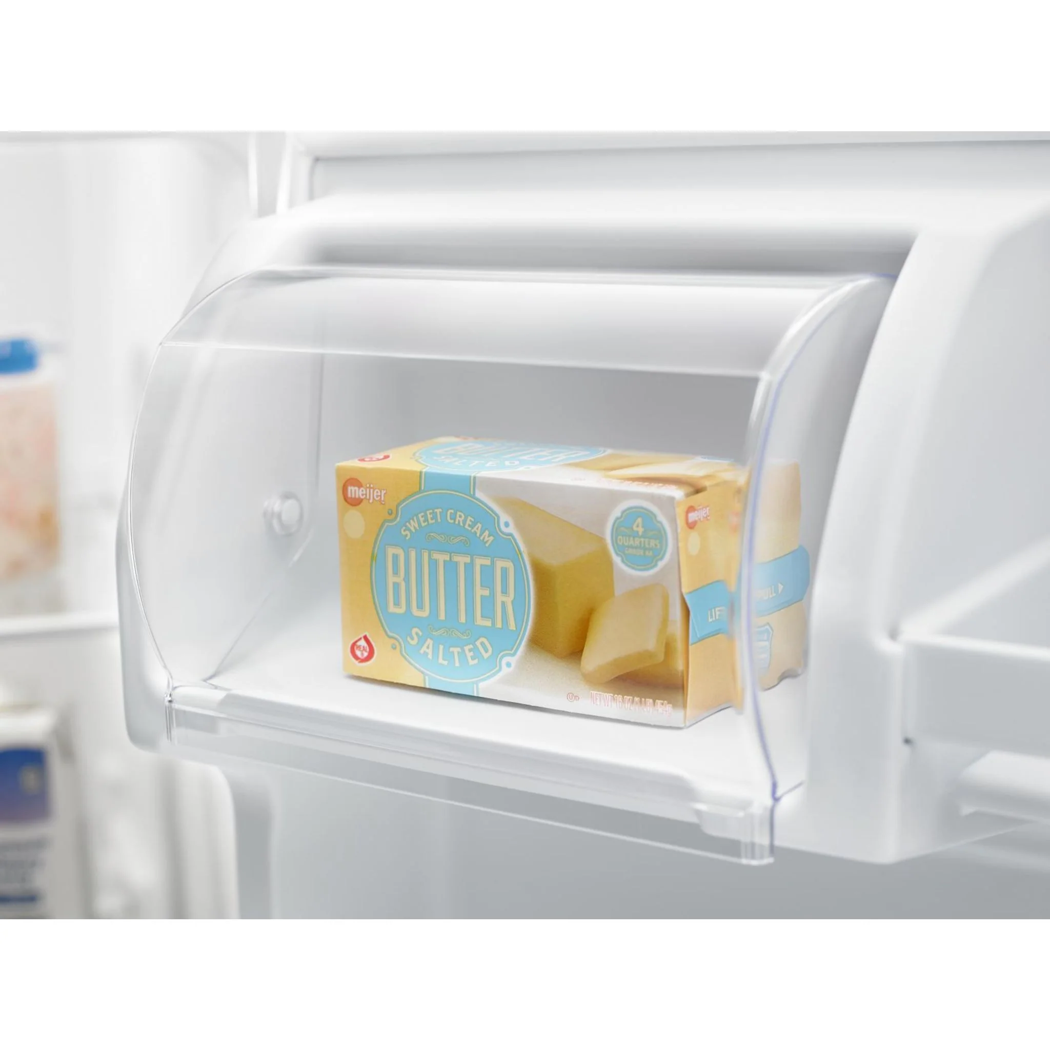 Amana 30-inch Wide Top-Freezer Refrigerator with Glass Shelves  - 18 cu. ft. -Stainless Steel (ART318FFDS) - Image 33