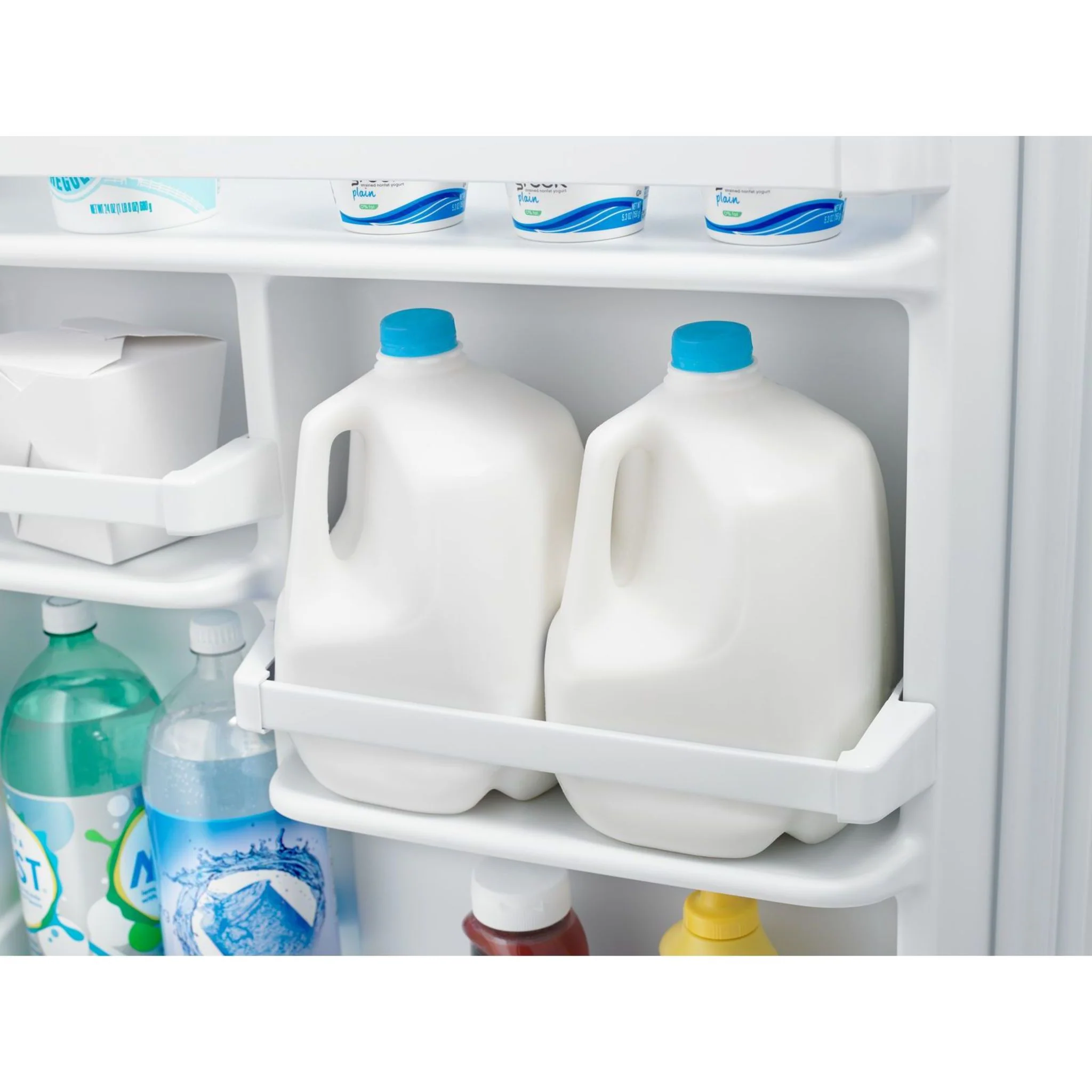 Amana  18 cu.ft. Top-Freezer Refrigerator with Electronic Temperature Controls - White (ART318FFDW) - Image 17