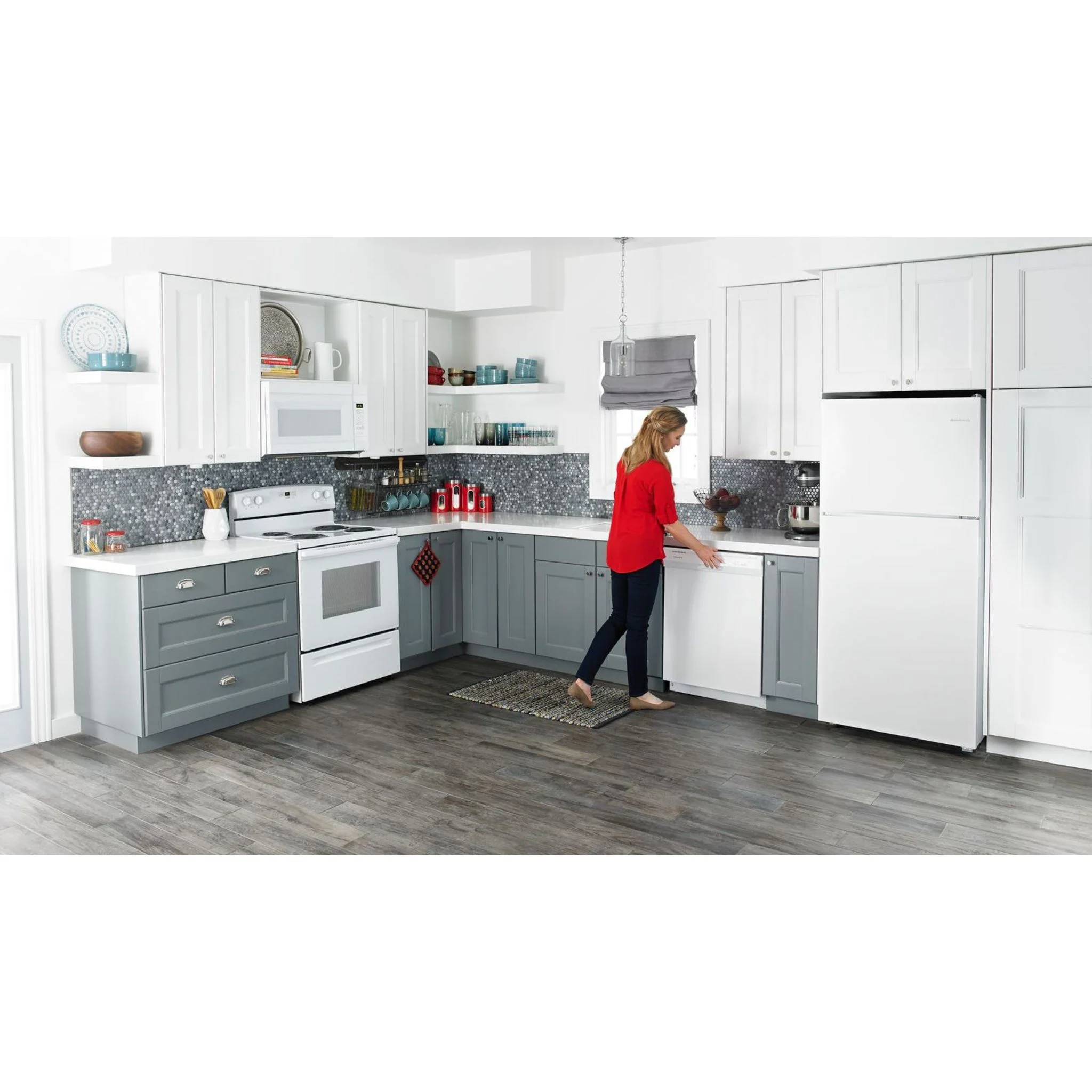 Amana  18 cu.ft. Top-Freezer Refrigerator with Electronic Temperature Controls - White (ART318FFDW) - Image 19