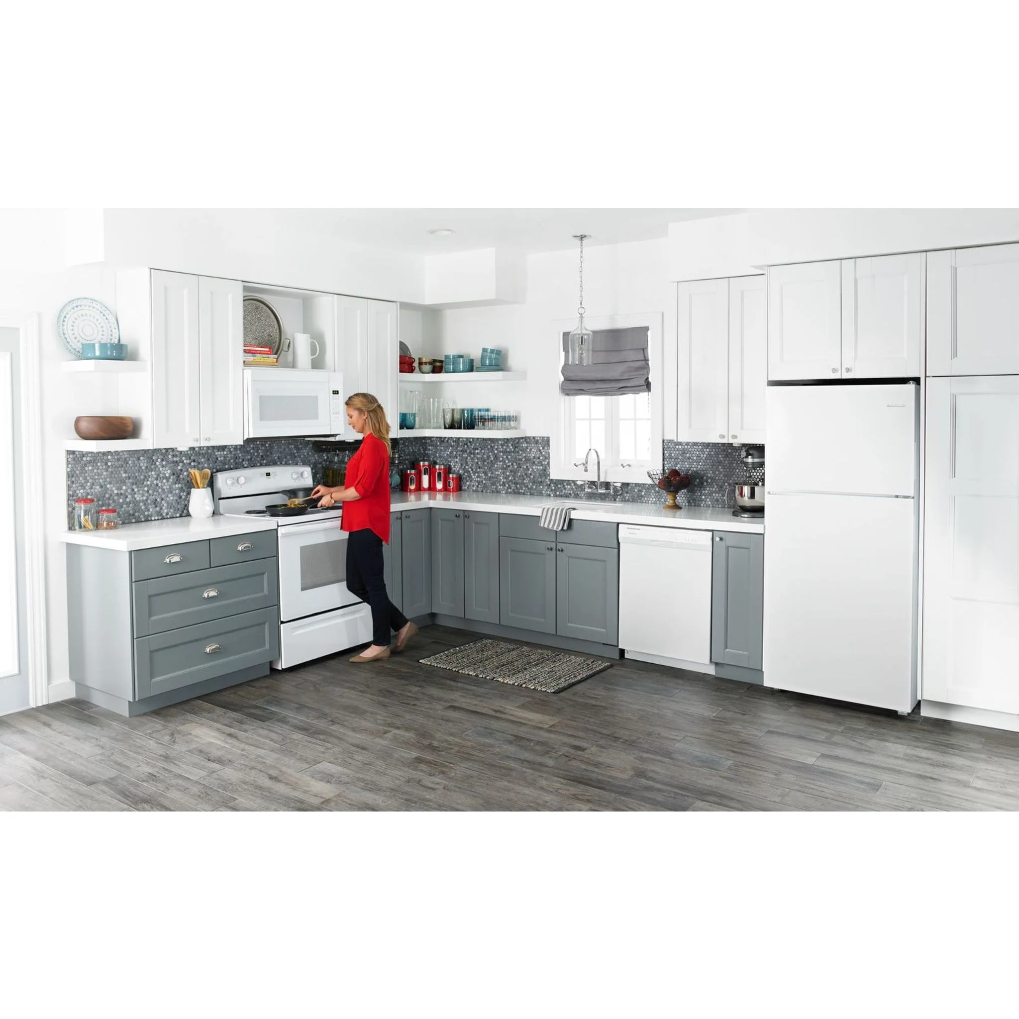 Amana  18 cu.ft. Top-Freezer Refrigerator with Electronic Temperature Controls - White (ART318FFDW) - Image 21