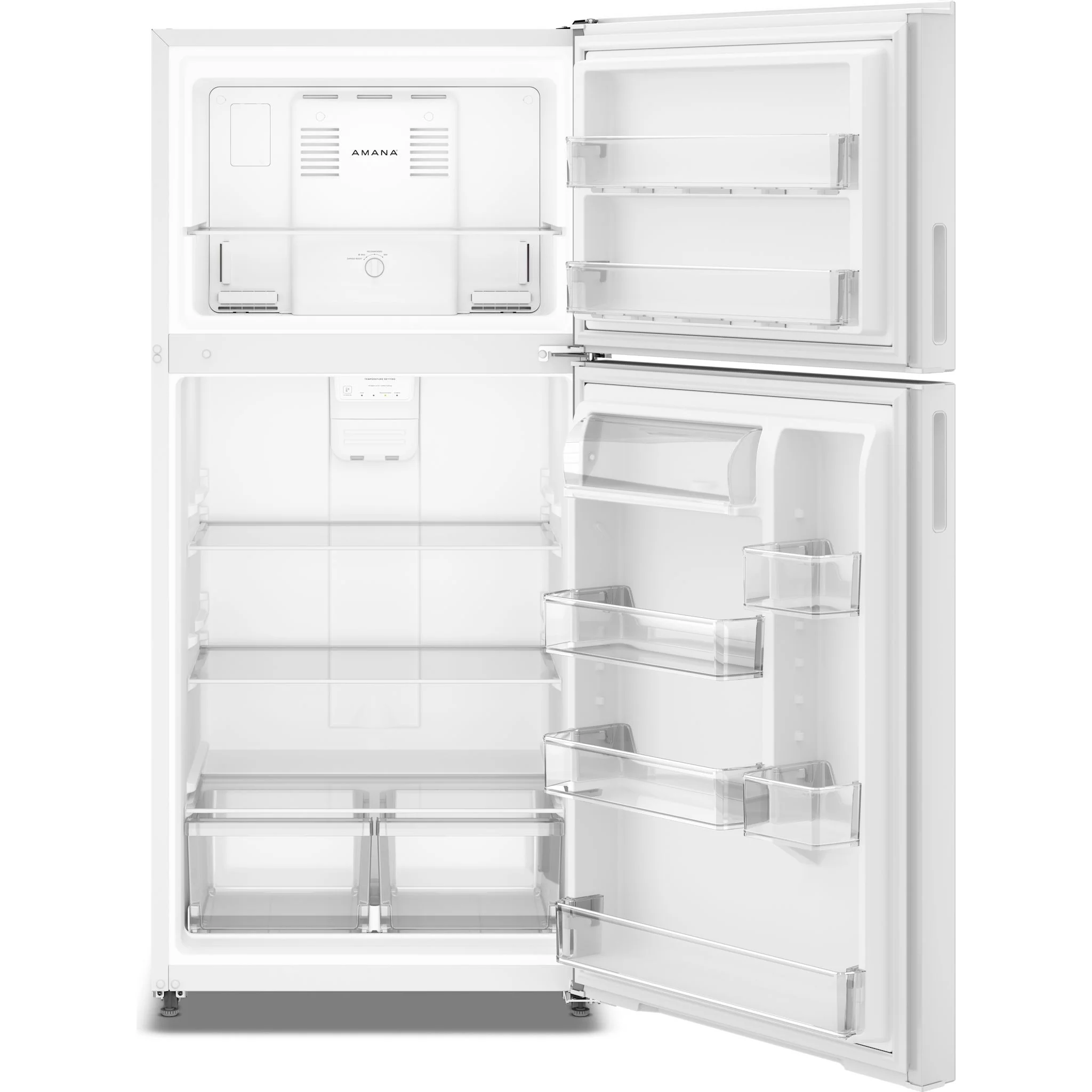 Amana 30-Inch Wide Garage Ready Top-Freezer Refrigerator-Inch”19 Cu. Ft. -White (ARTX2419SW) - Image 4