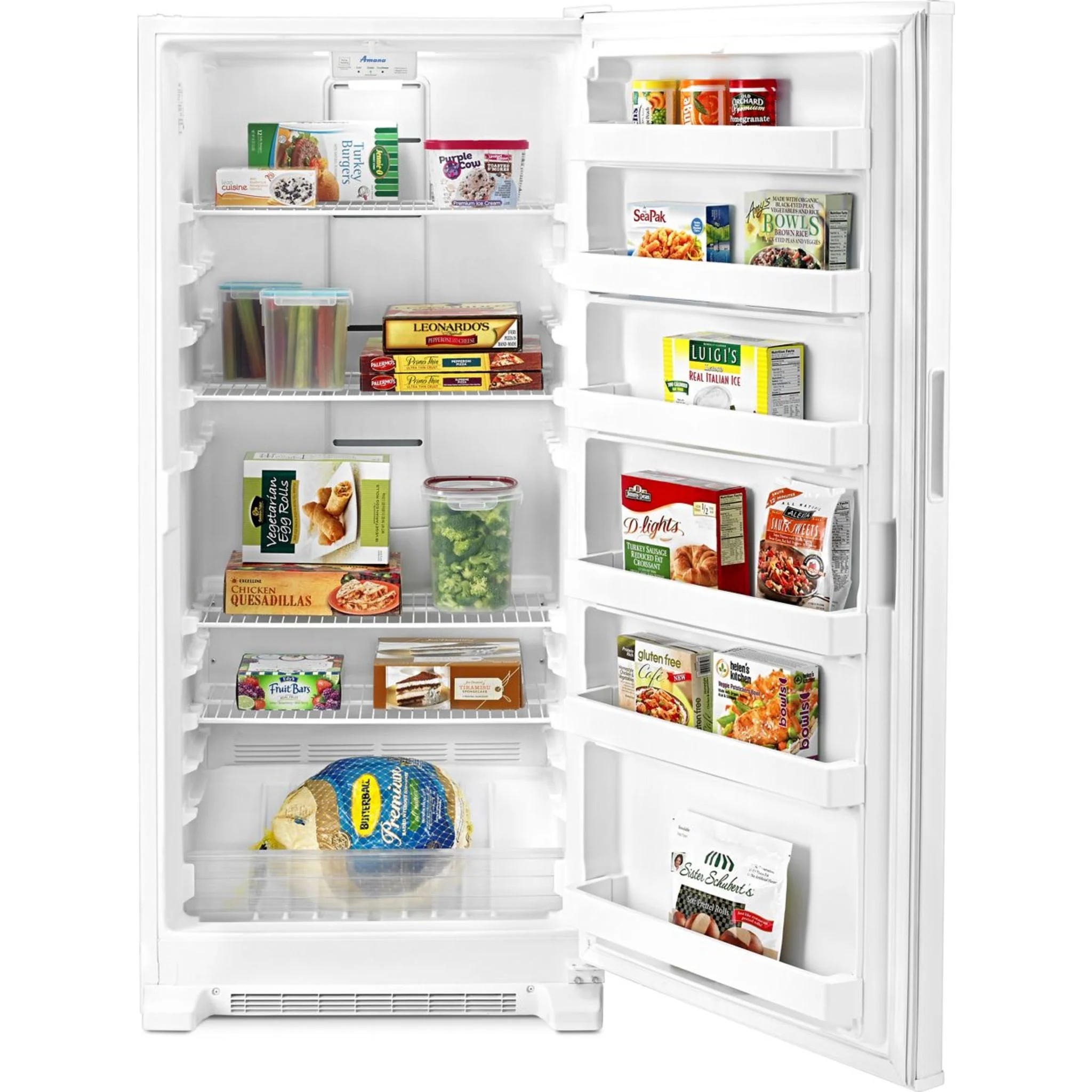 Amana 16 cu. ft. Upright Freezer with Revolutionary Insulation -White (AZF33X16DW) - Image 11