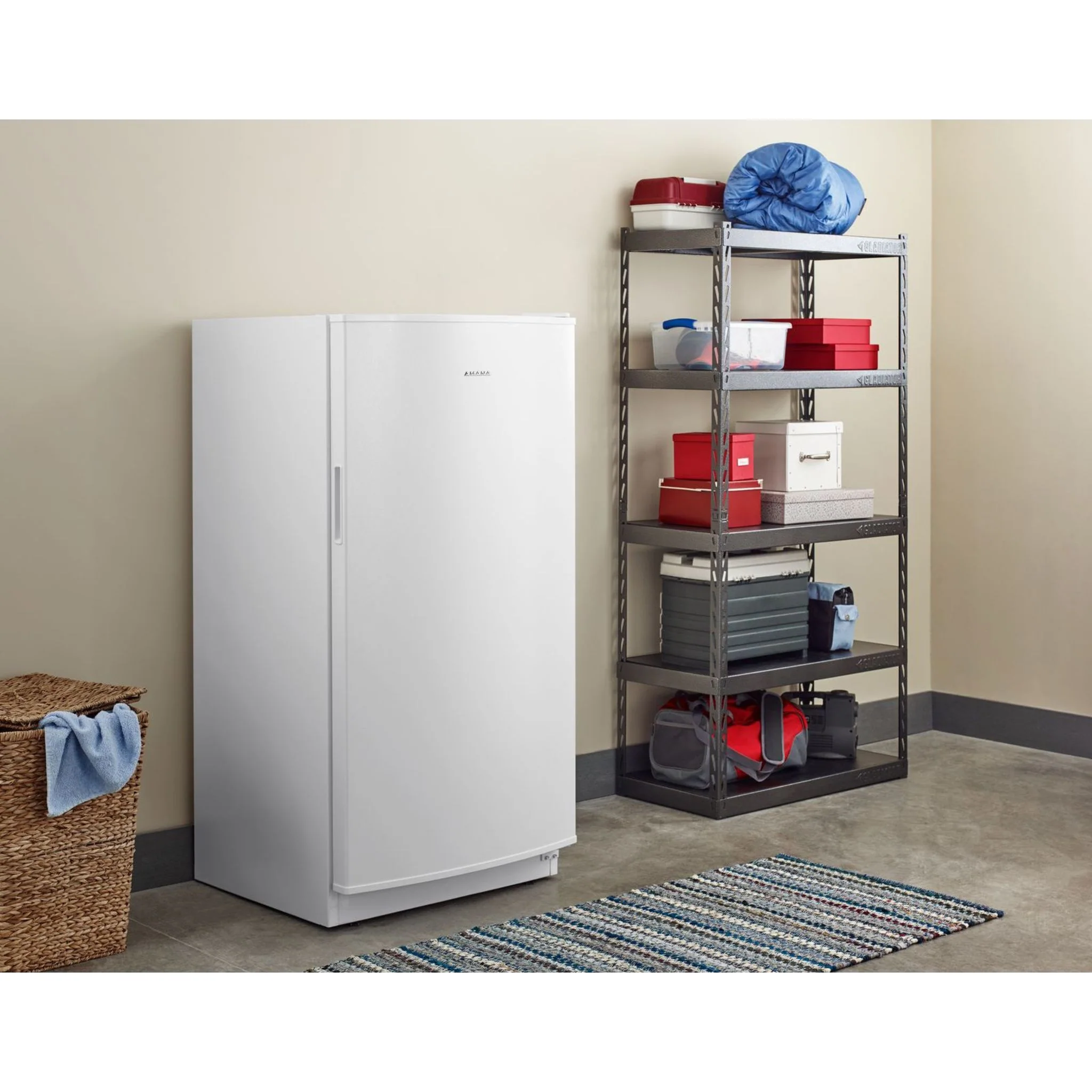 Amana 16 cu. ft. Upright Freezer with Revolutionary Insulation -White (AZF33X16DW) - Image 8
