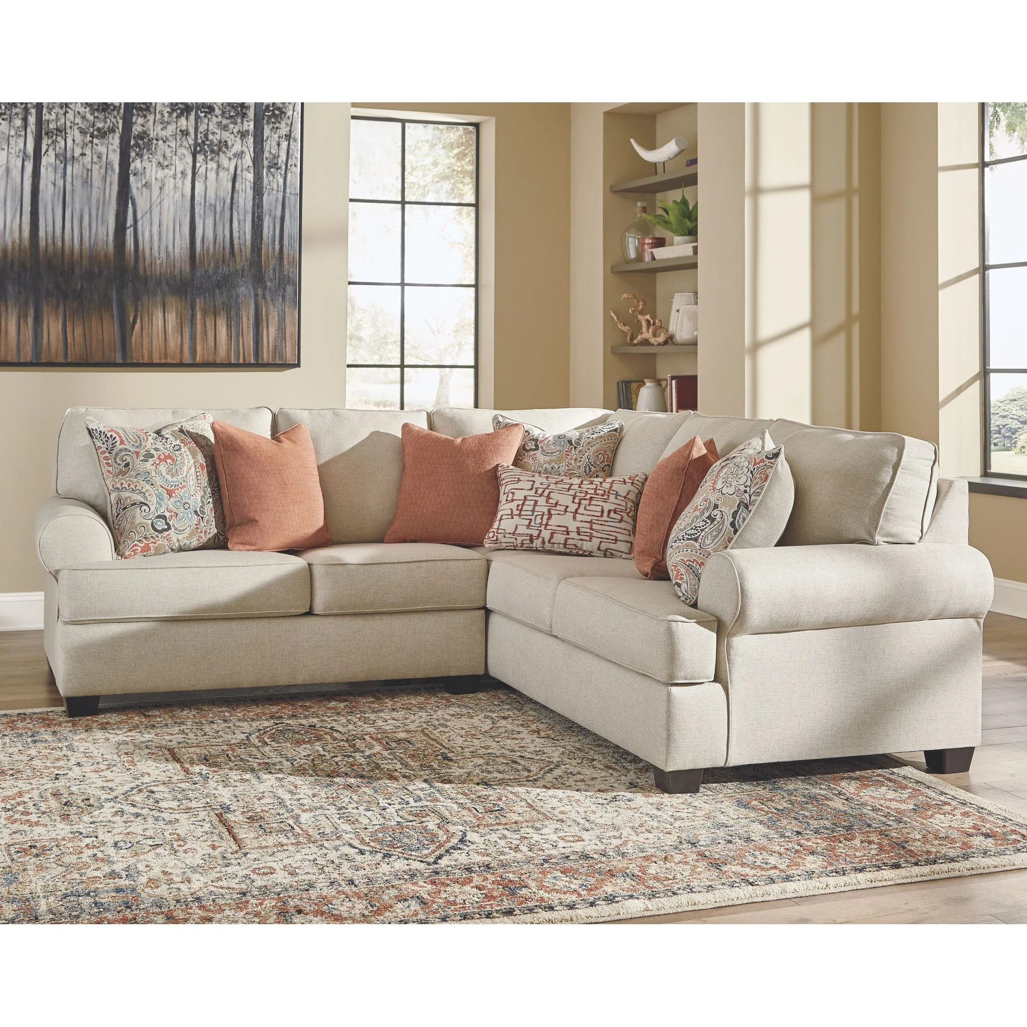 Amici 2 Piece Sectional - Image 2