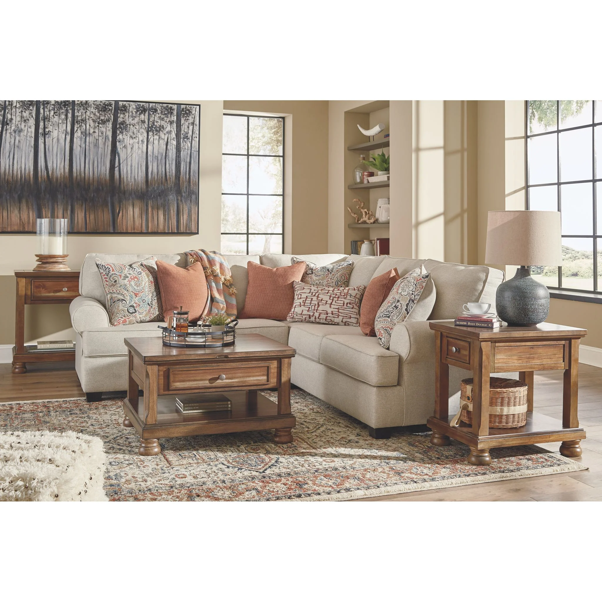 Amici 2 Piece Sectional - Image 3