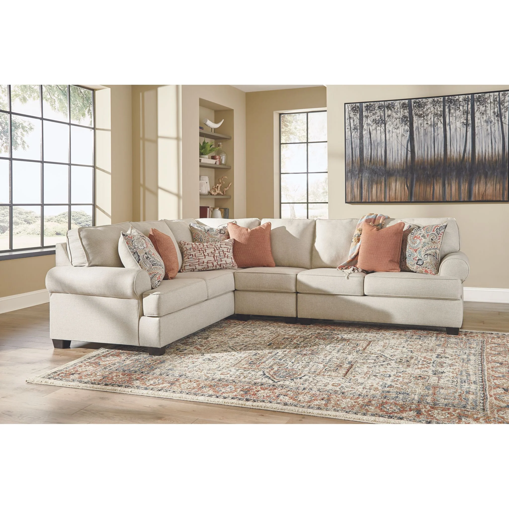 Amici 3 Piece Sectional - Image 2