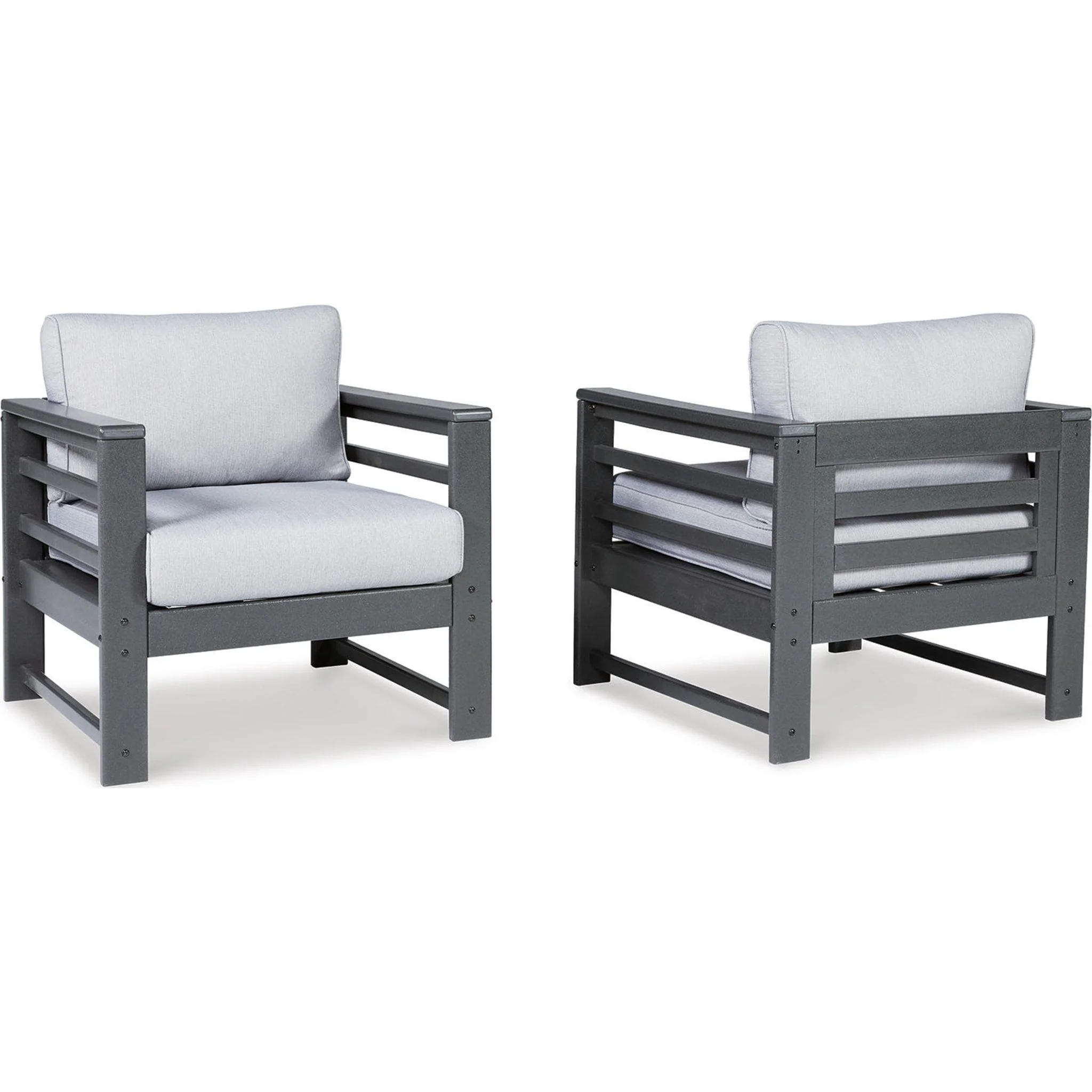 Amora Outdoor Lounge Chair with Cushion (set of 2) - Image 11