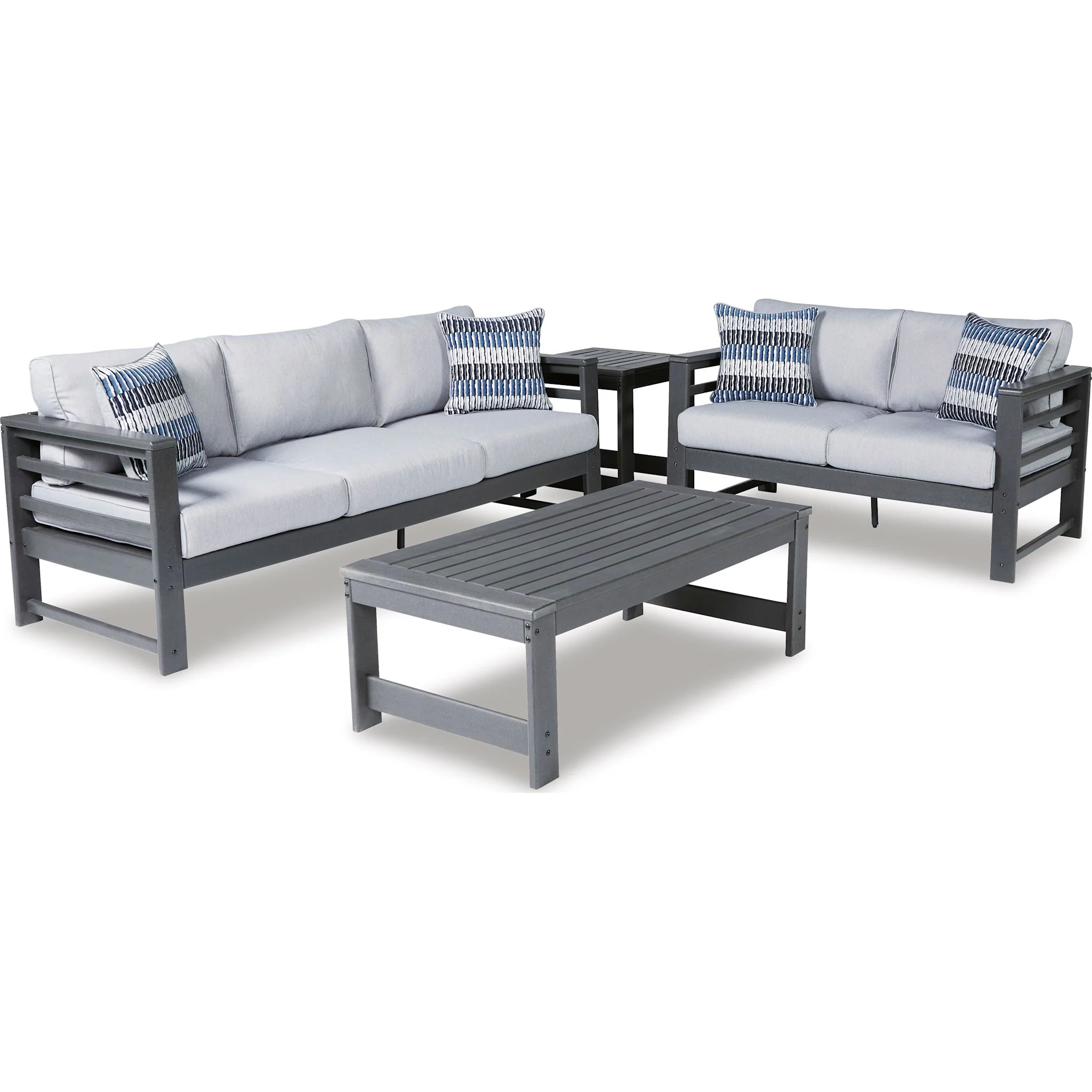 Amora Outdoor Loveseat with Cushion - Image 10