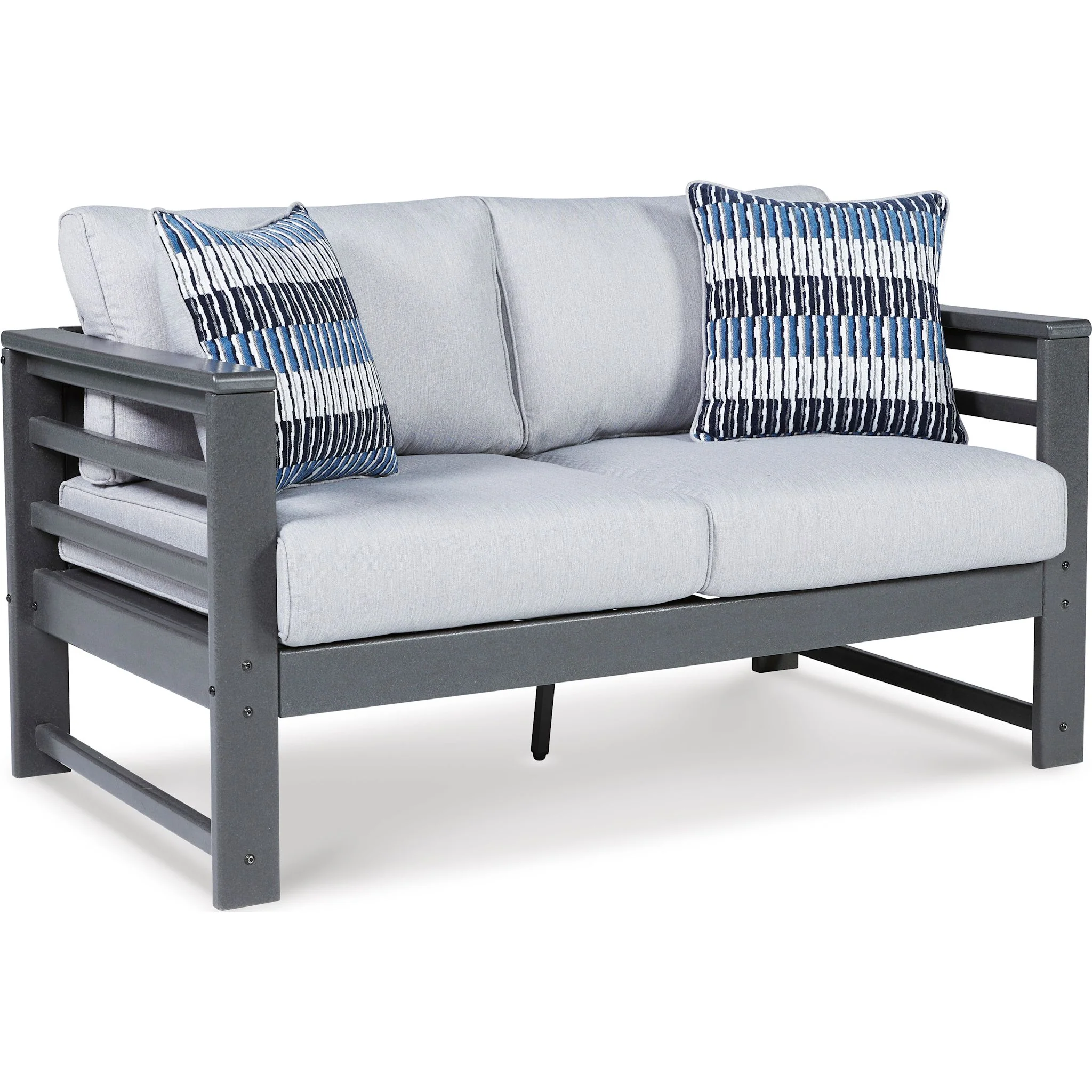 Amora Outdoor Loveseat with Cushion - Image 3