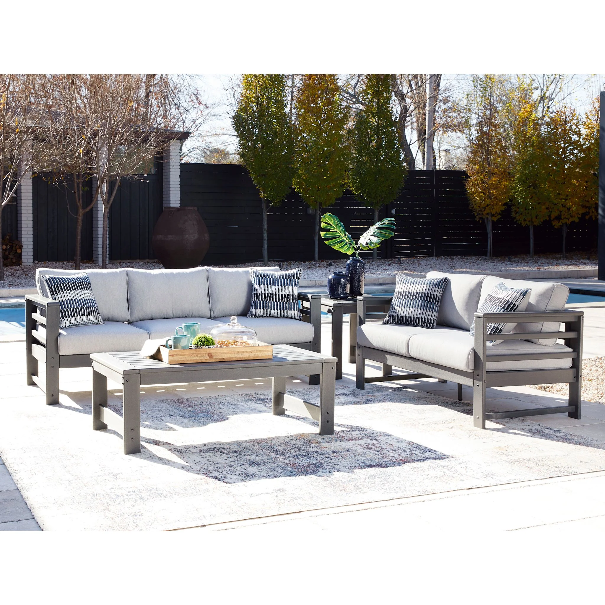 Amora Outdoor Sofa with Cushion - Image 11
