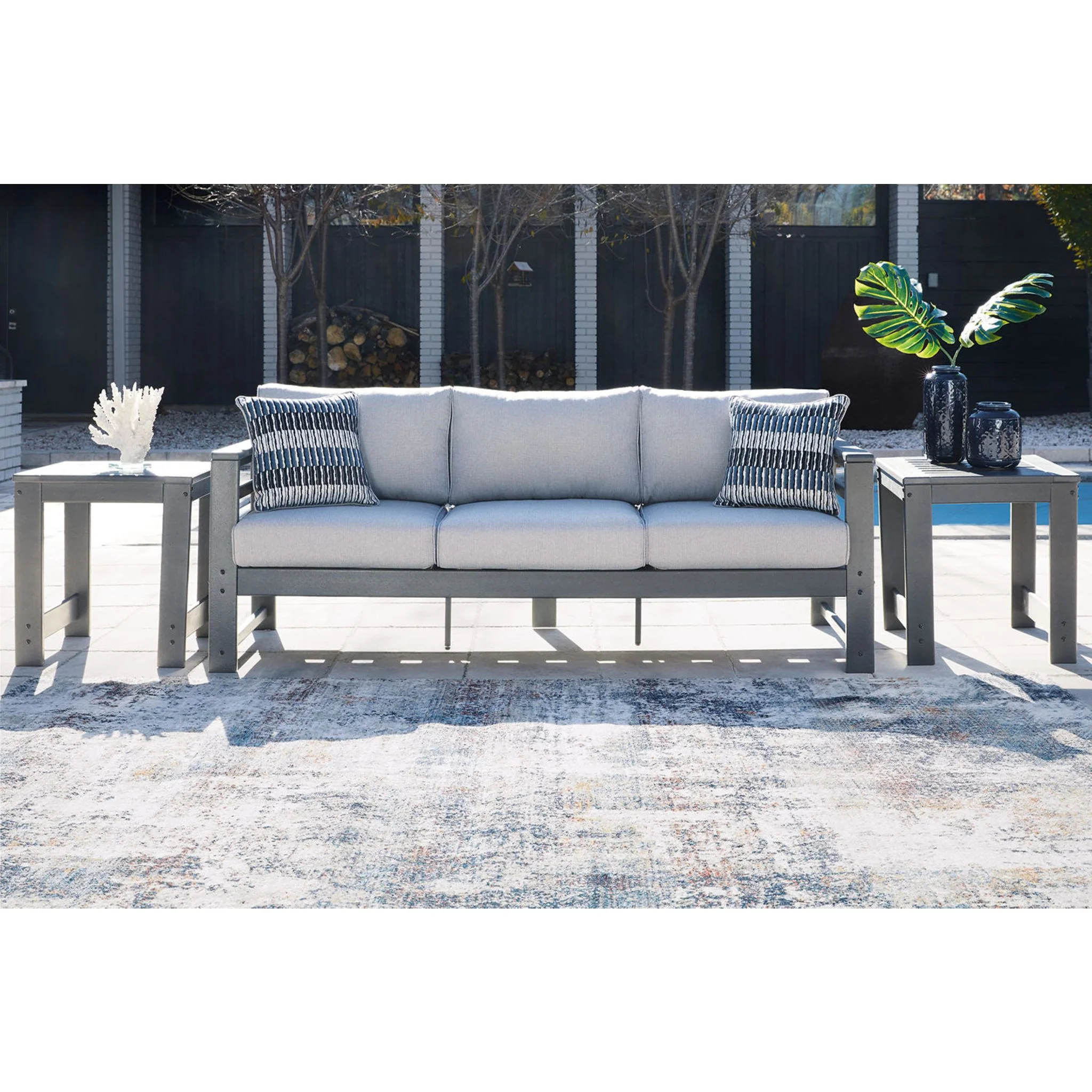 Amora Outdoor Sofa with Cushion - Image 2