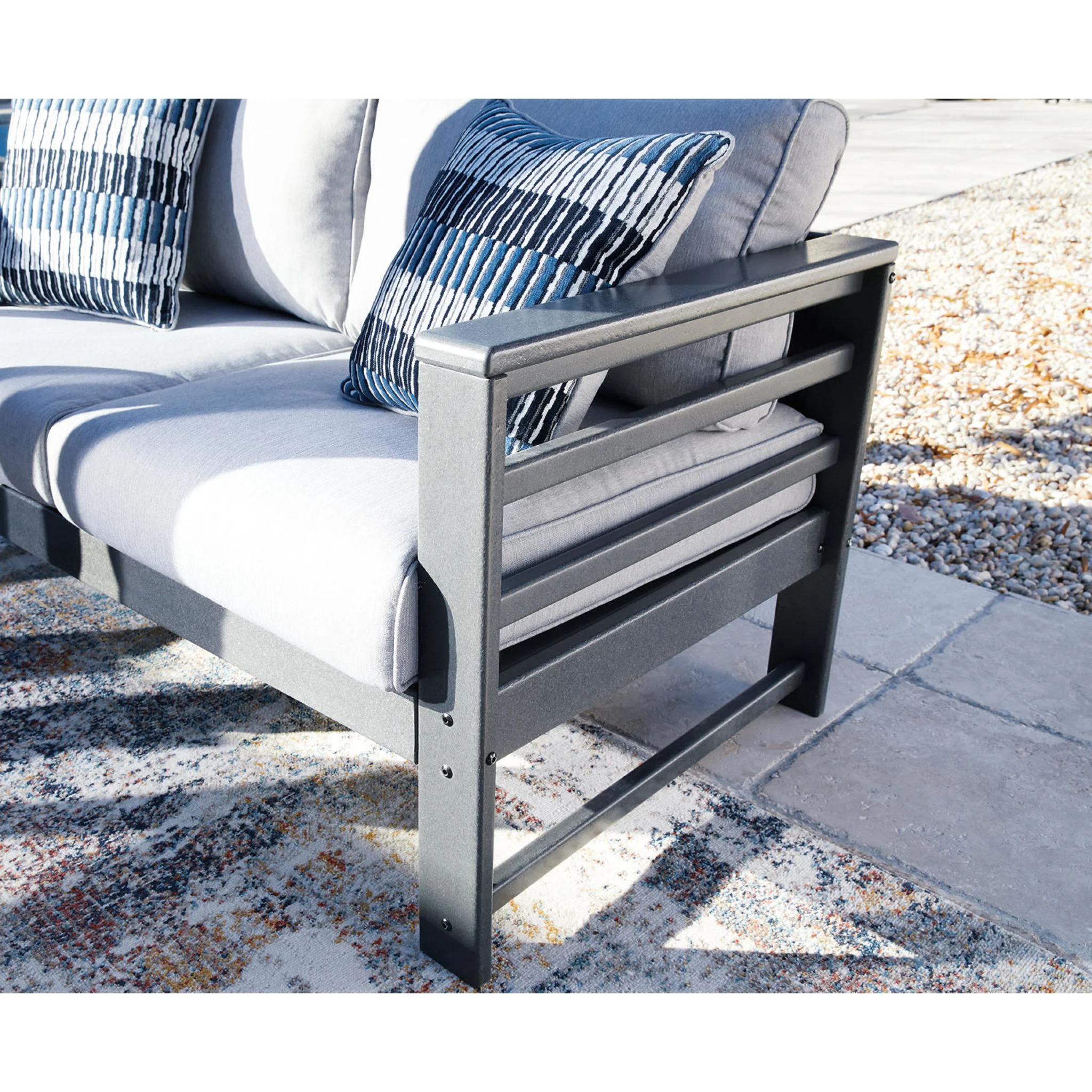Amora Outdoor Sofa with Cushion - Image 9