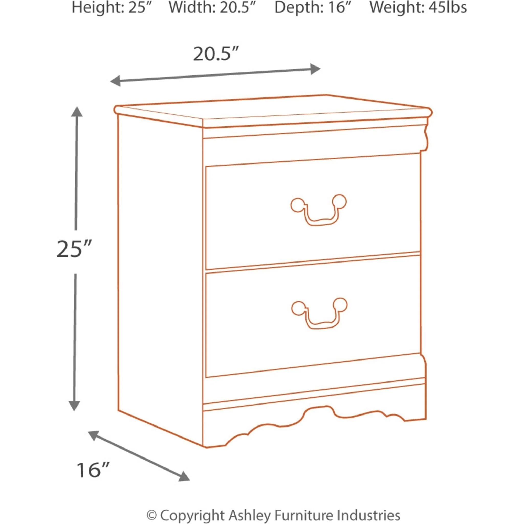 Anarasia Nightstand - Image 4