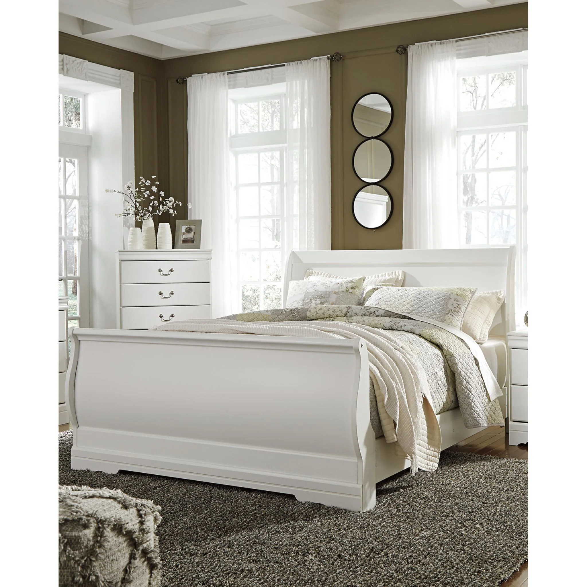 Anarasia Queen Sleigh Headboard - Image 10