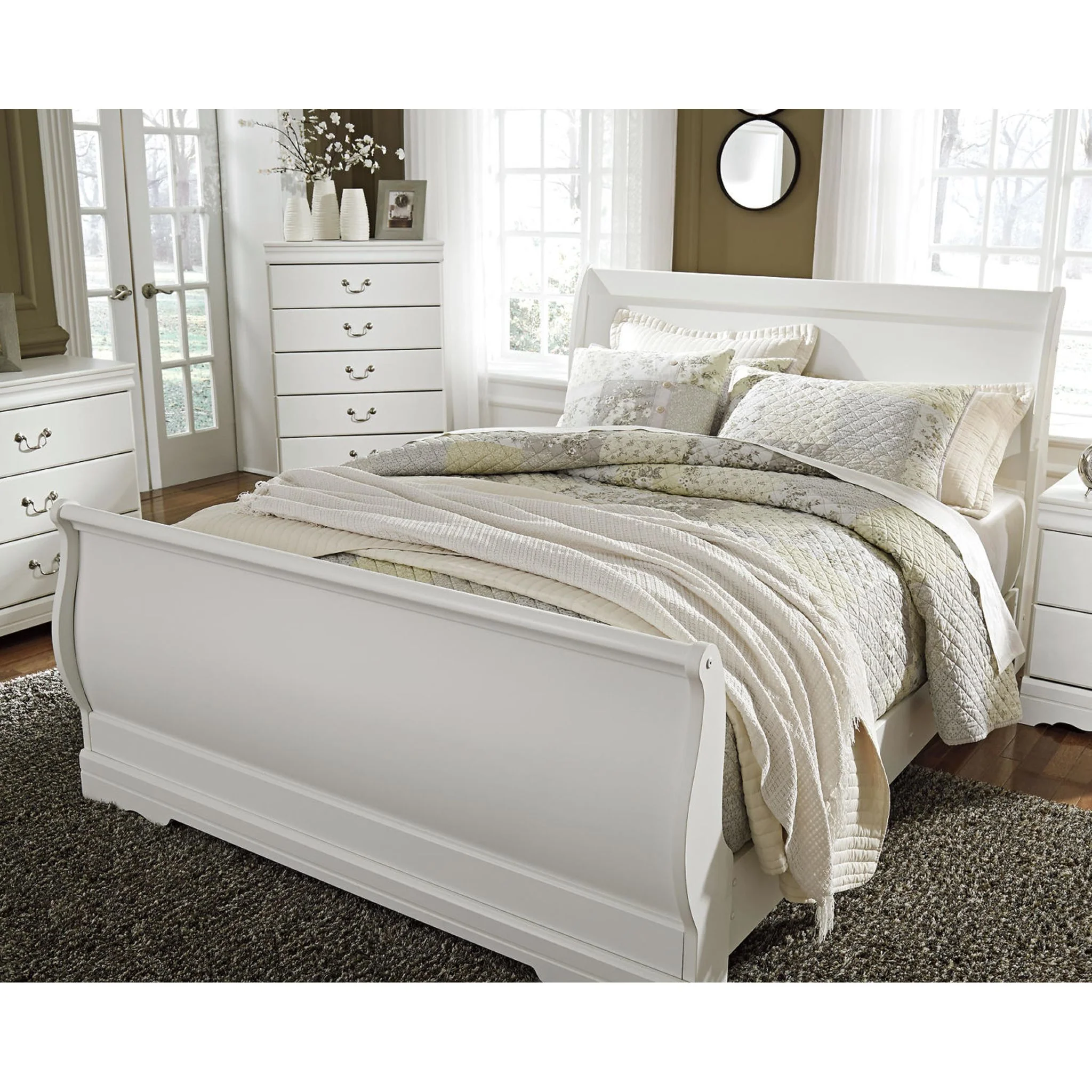 Anarasia Queen Sleigh Headboard - Image 11