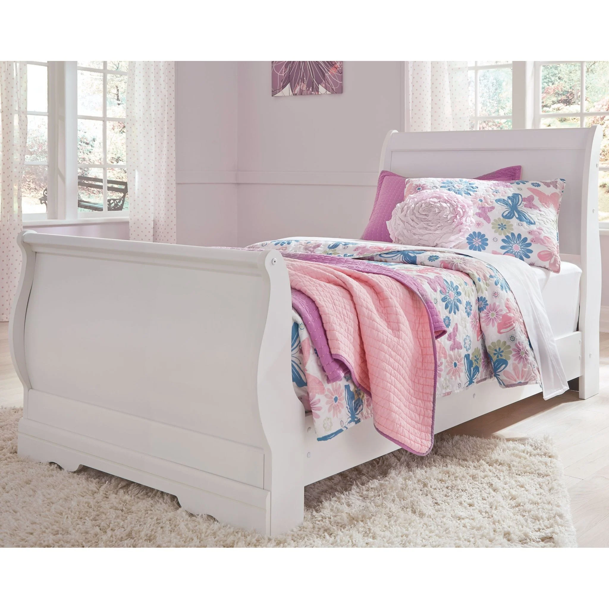 Anarasia Sleigh Bed - Image 3