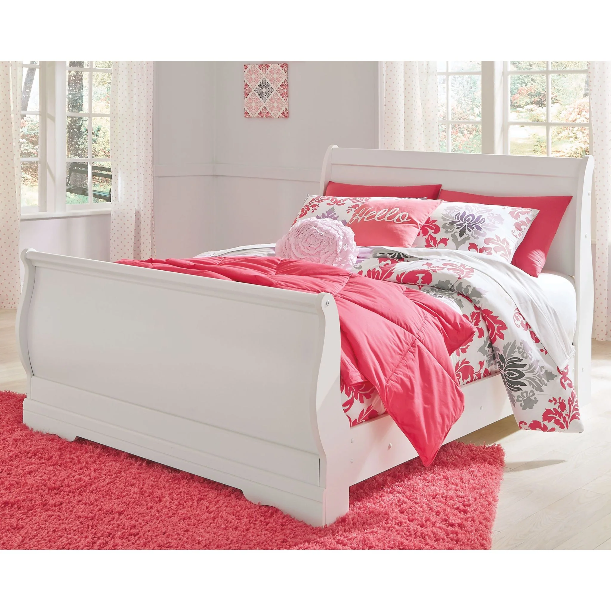 Anarasia Sleigh Bed - Image 9