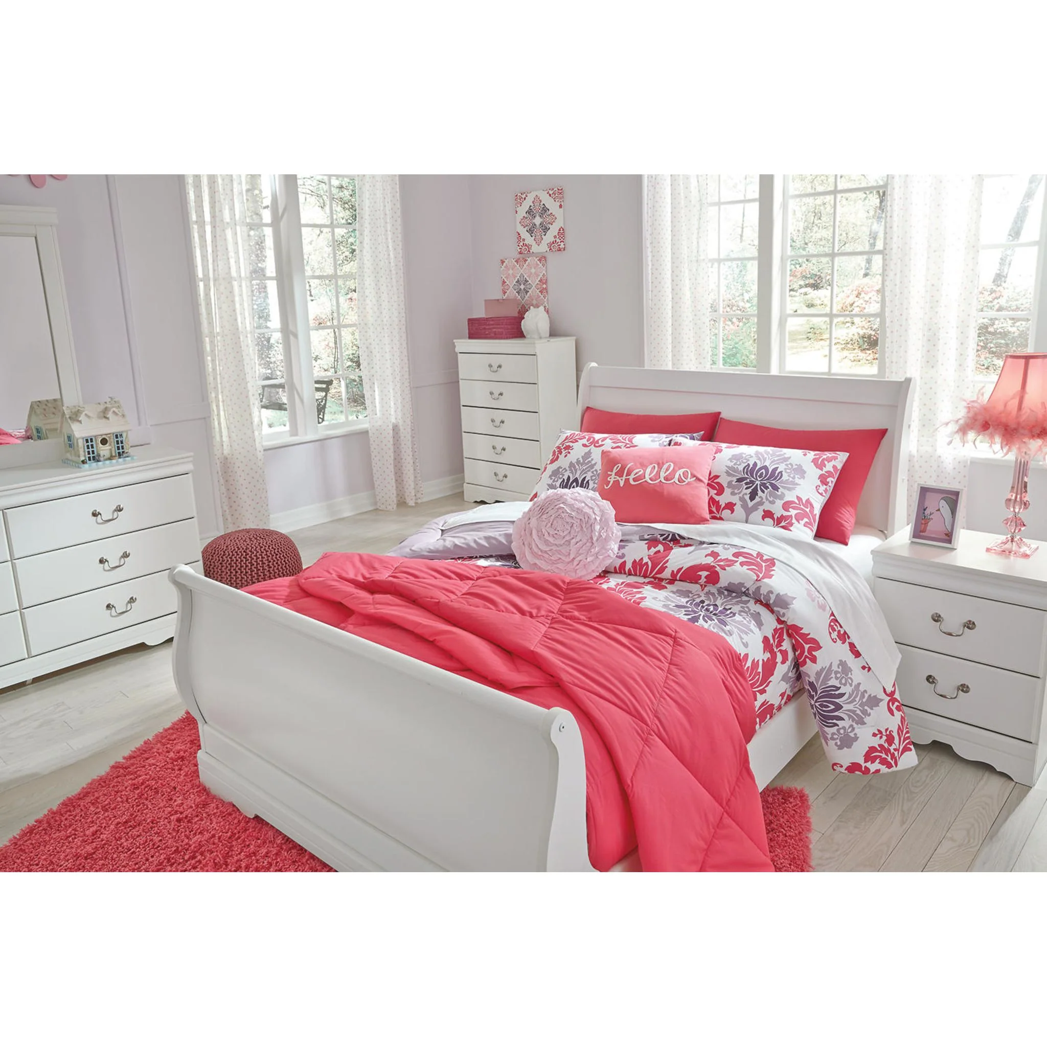 Anarasia Sleigh Headboard - Image 18