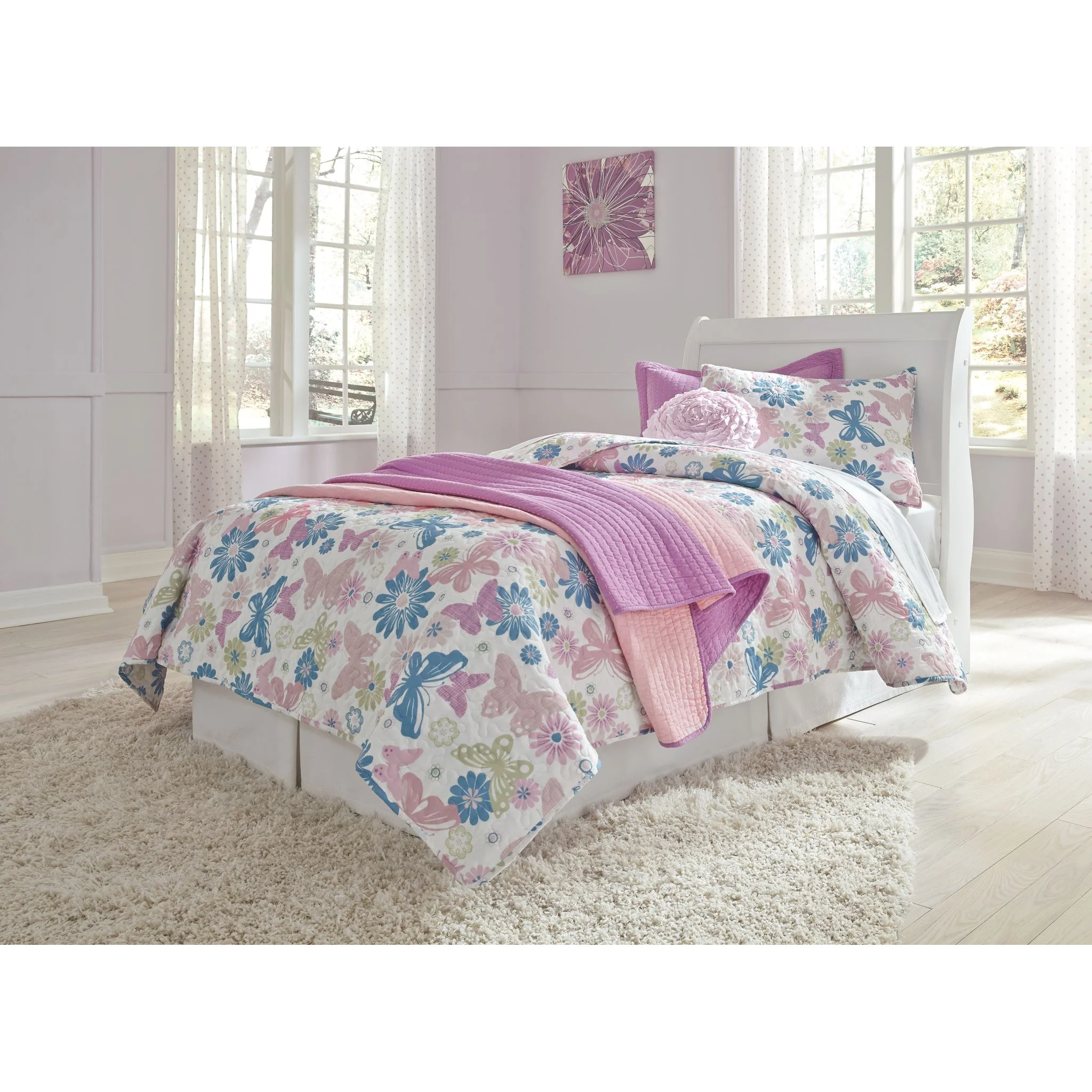 Anarasia Sleigh Headboard - Image 2