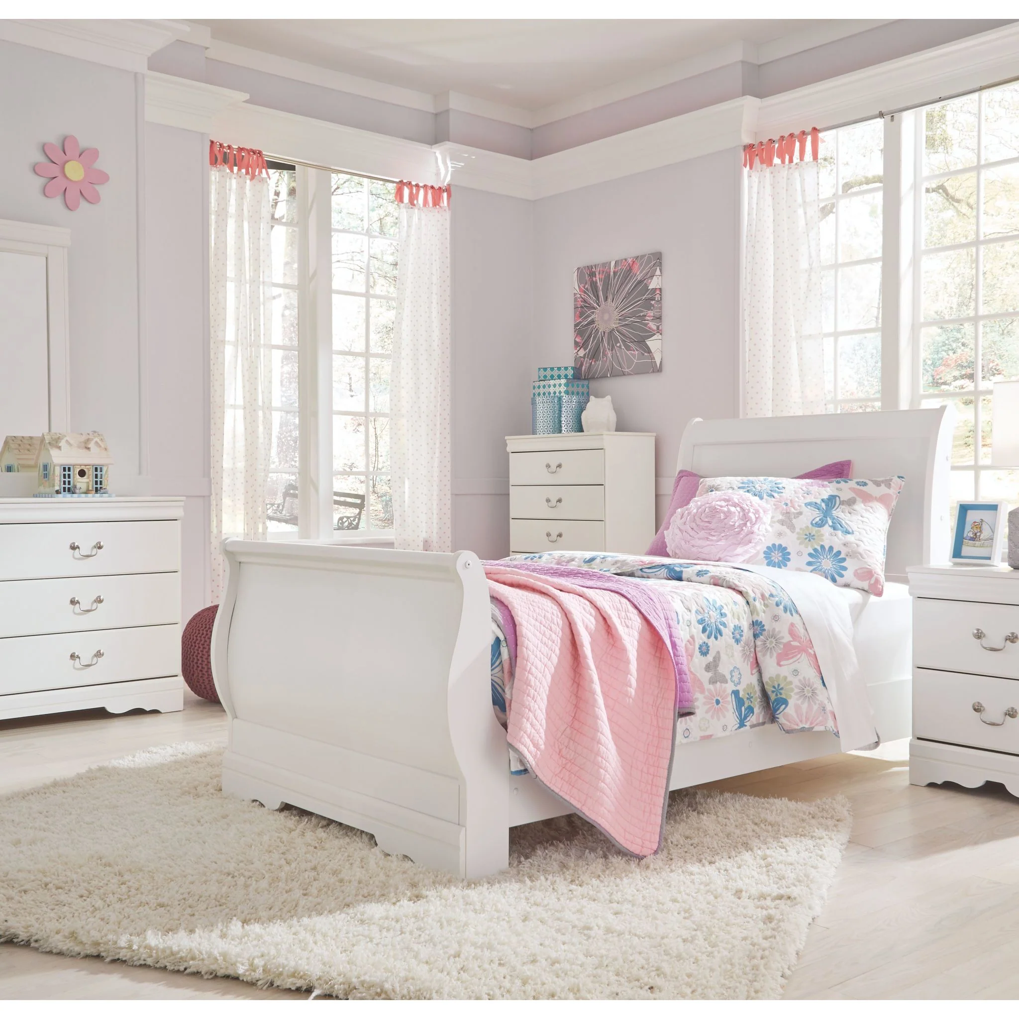 Anarasia Sleigh Headboard - Image 4