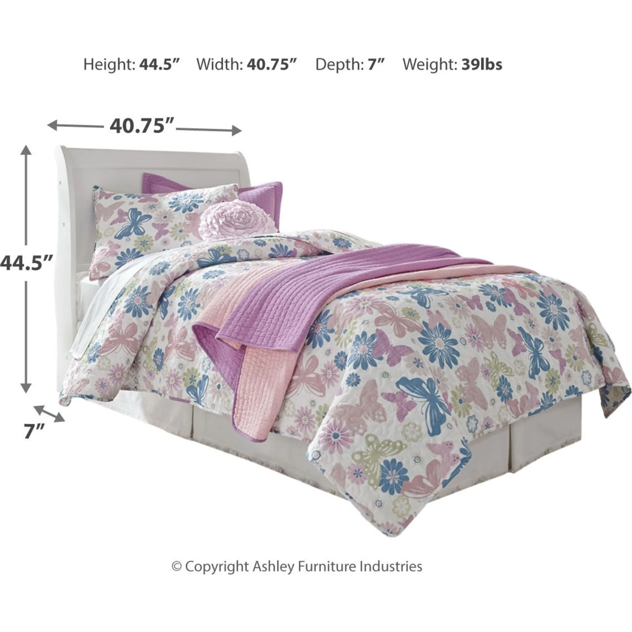 Anarasia Sleigh Headboard - Image 6