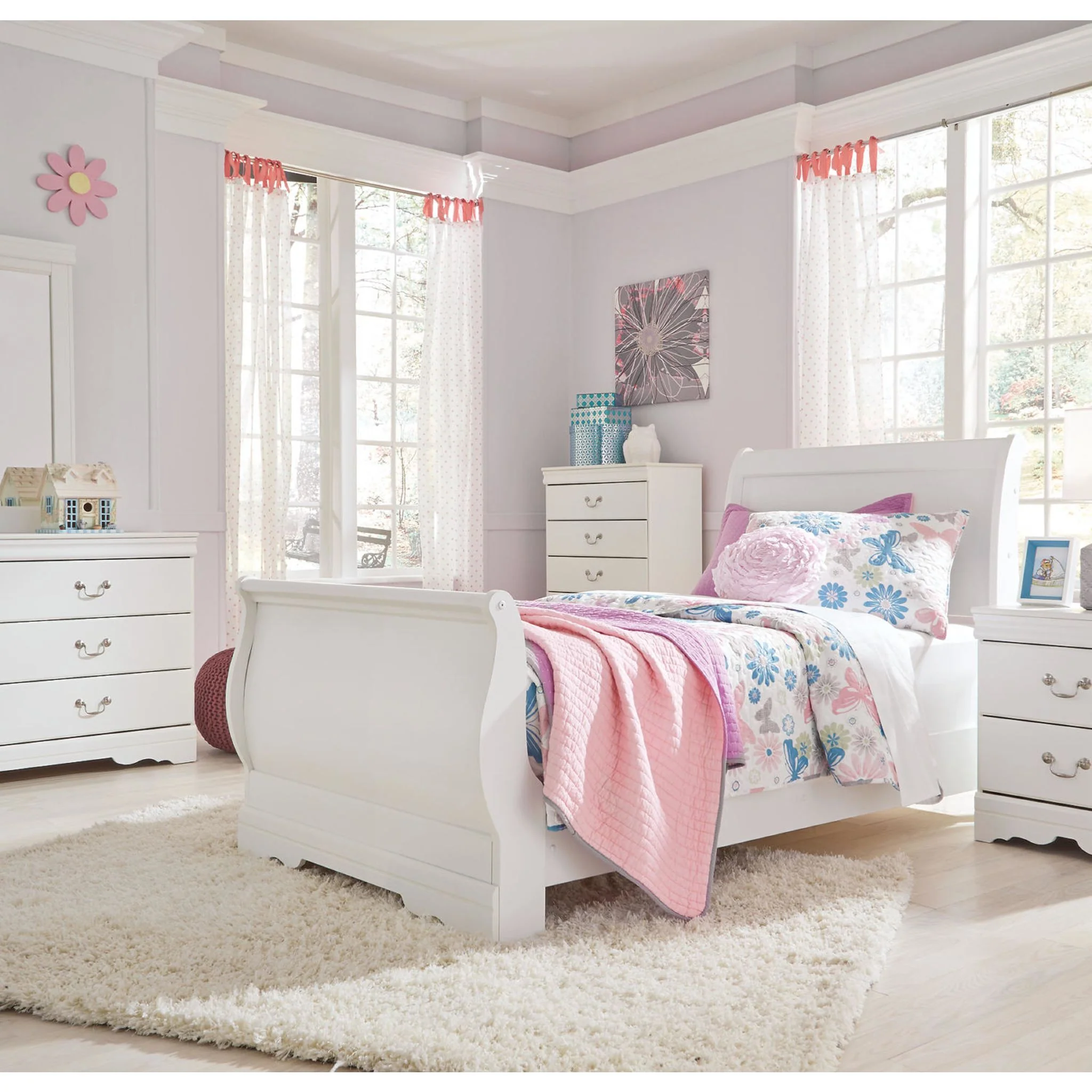 Anarasia Sleigh Headboard - Image 7