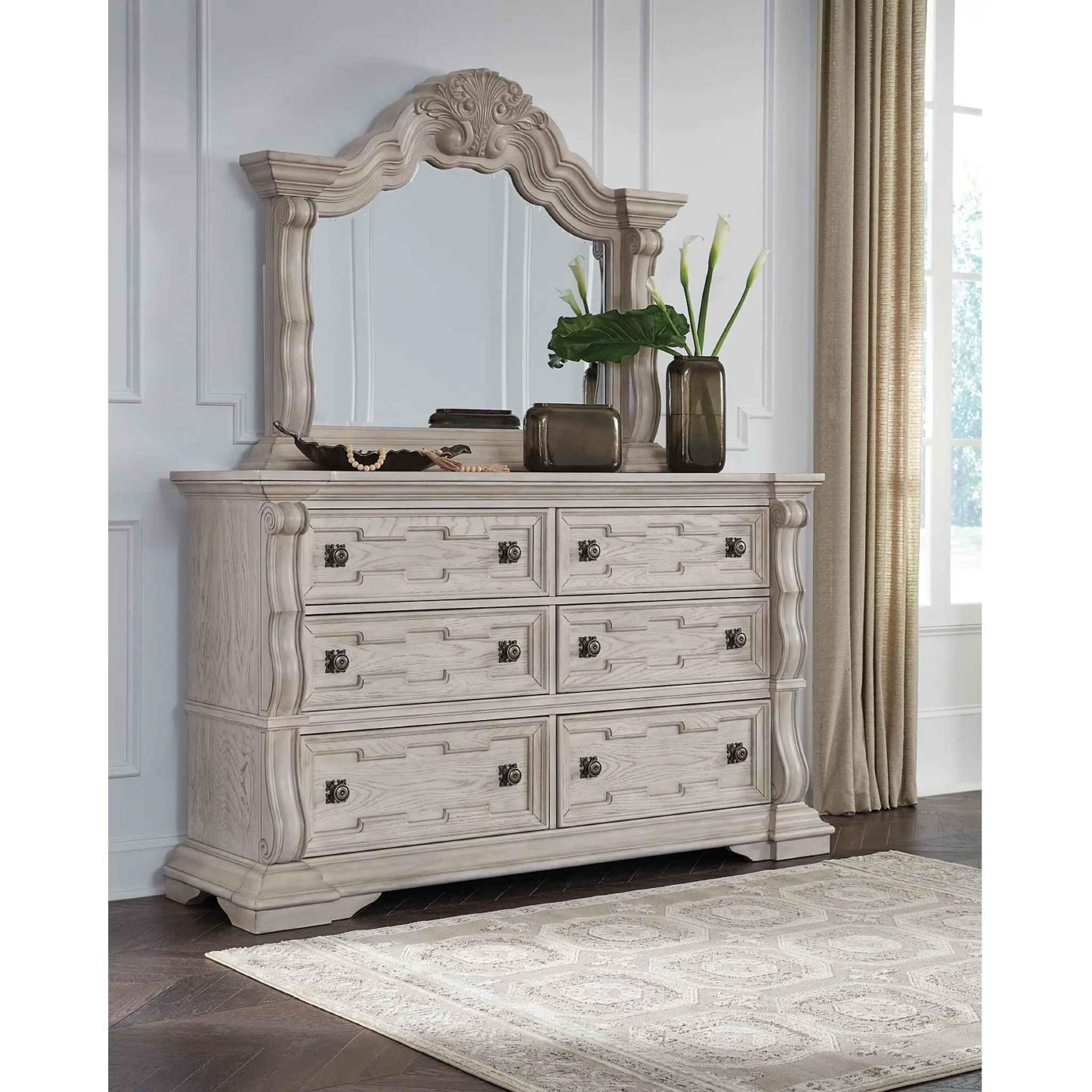 Andonhall 5 Piece King Panel Bedroom - Image 4