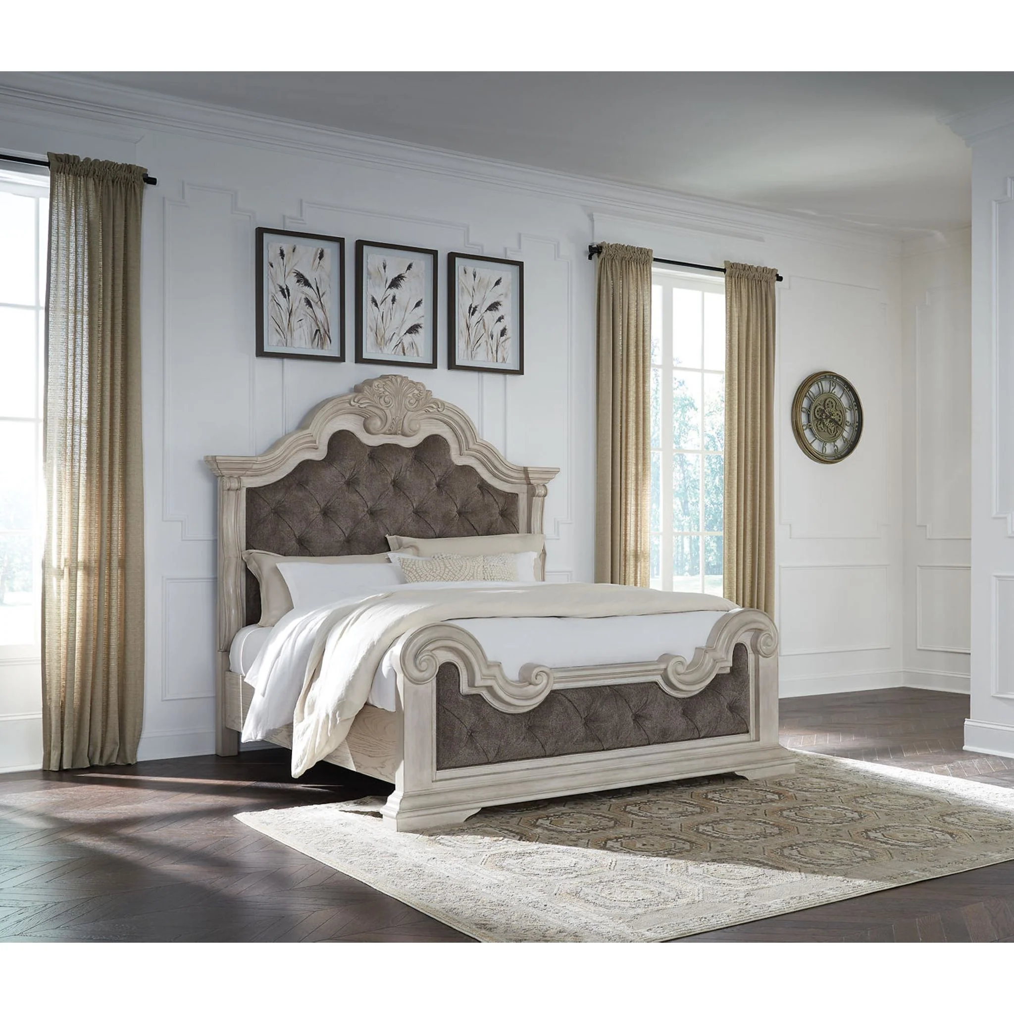 Andonhall 5 Piece King Panel Bedroom - Image 9