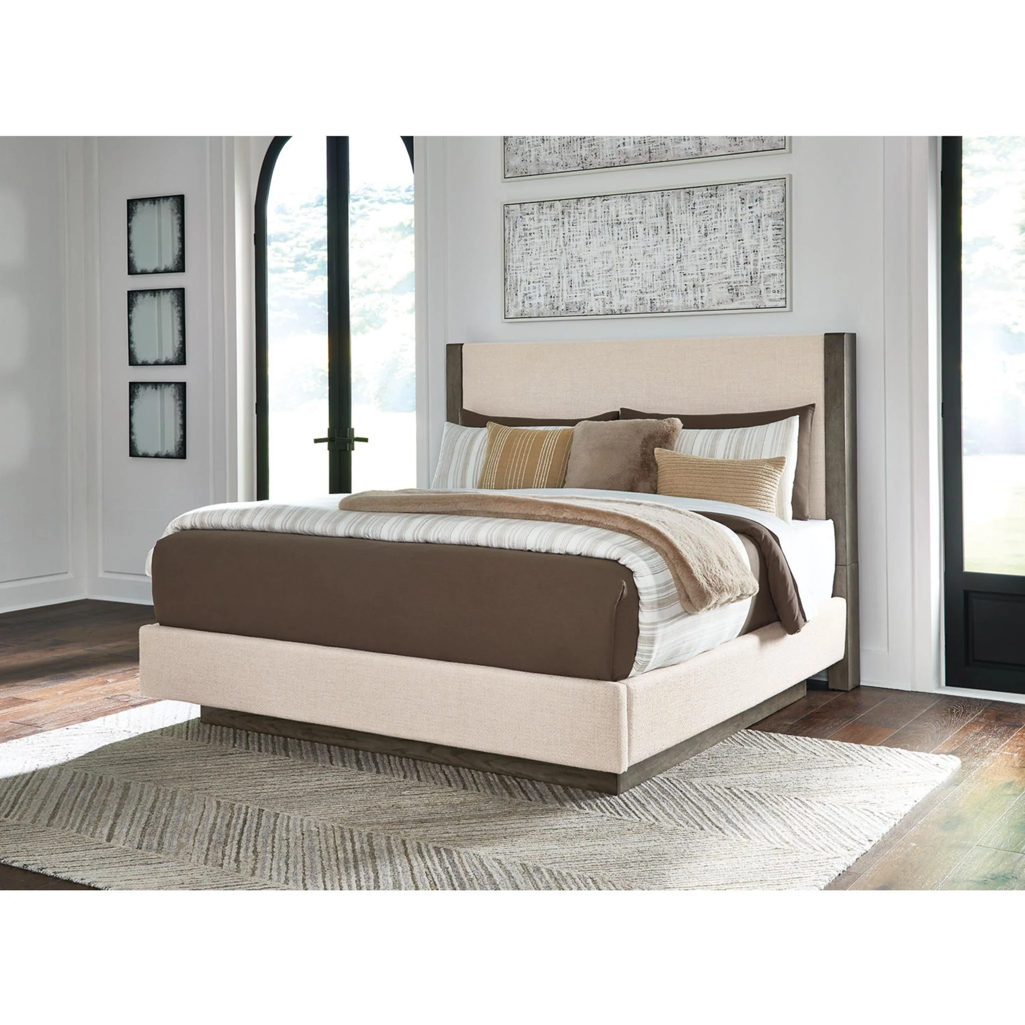 Anibecca King Upholstered Bed - Image 10
